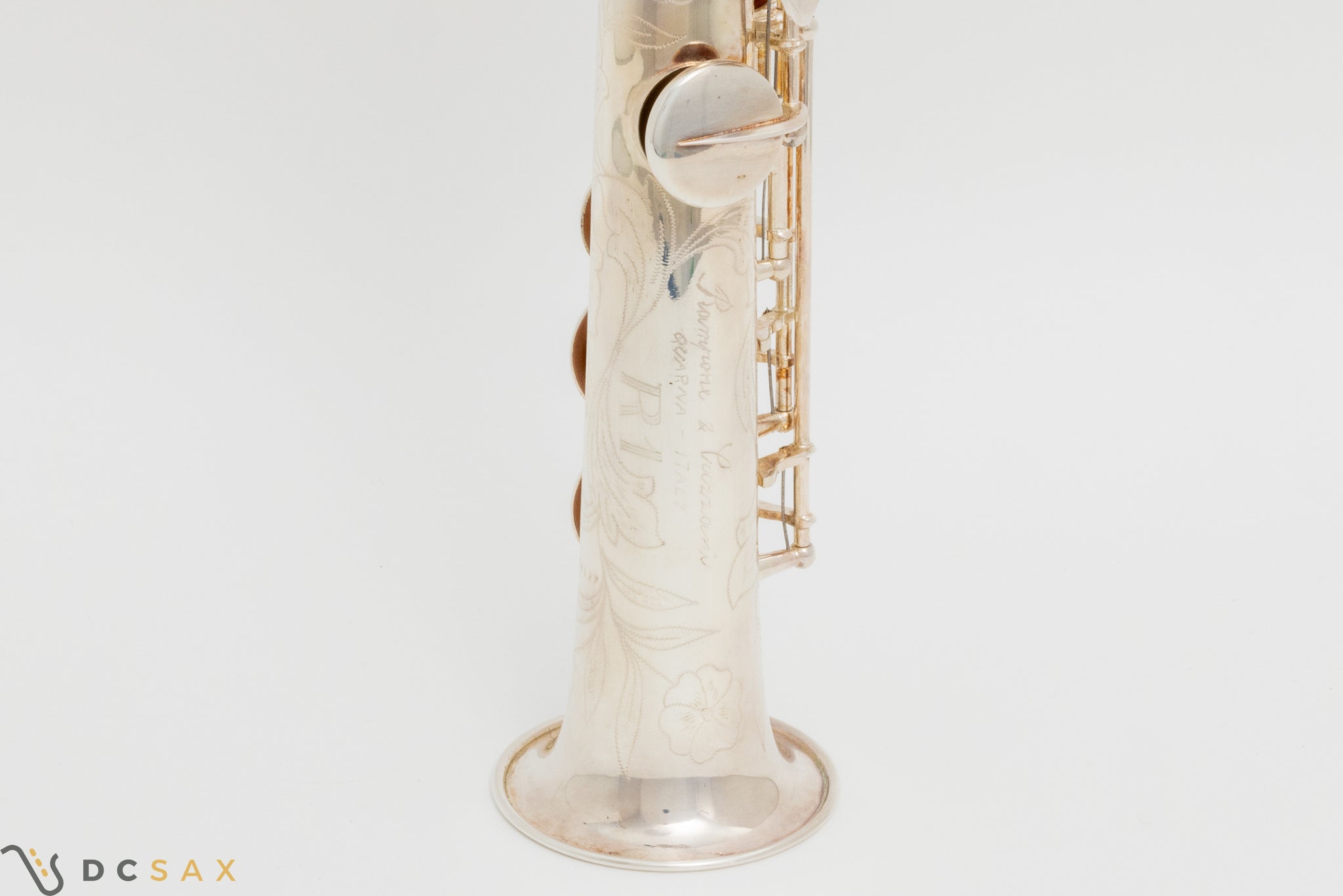 Rampone and Cazzani R1 Soprano Saxophone, Silver Plated, Near Mint, Video