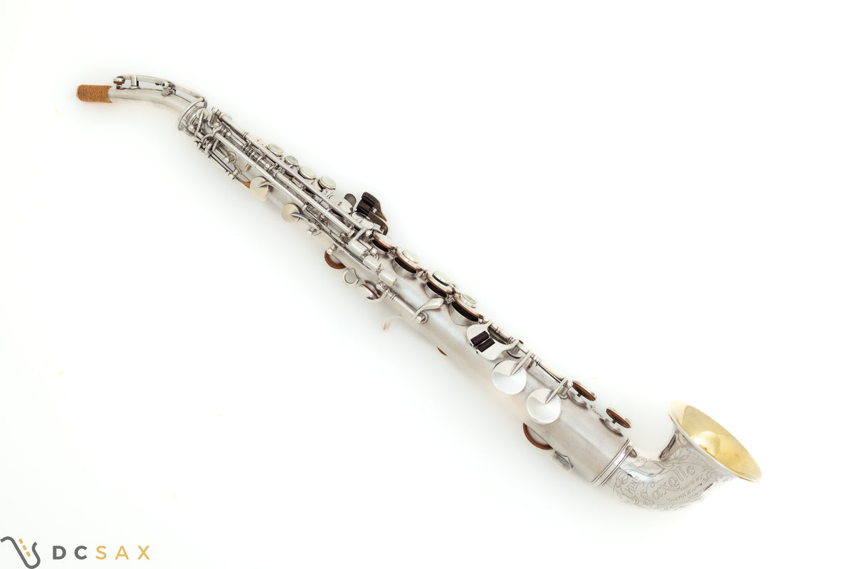 King Saxello Soprano Saxophone, Near Mint, Fresh Overhaul, Video