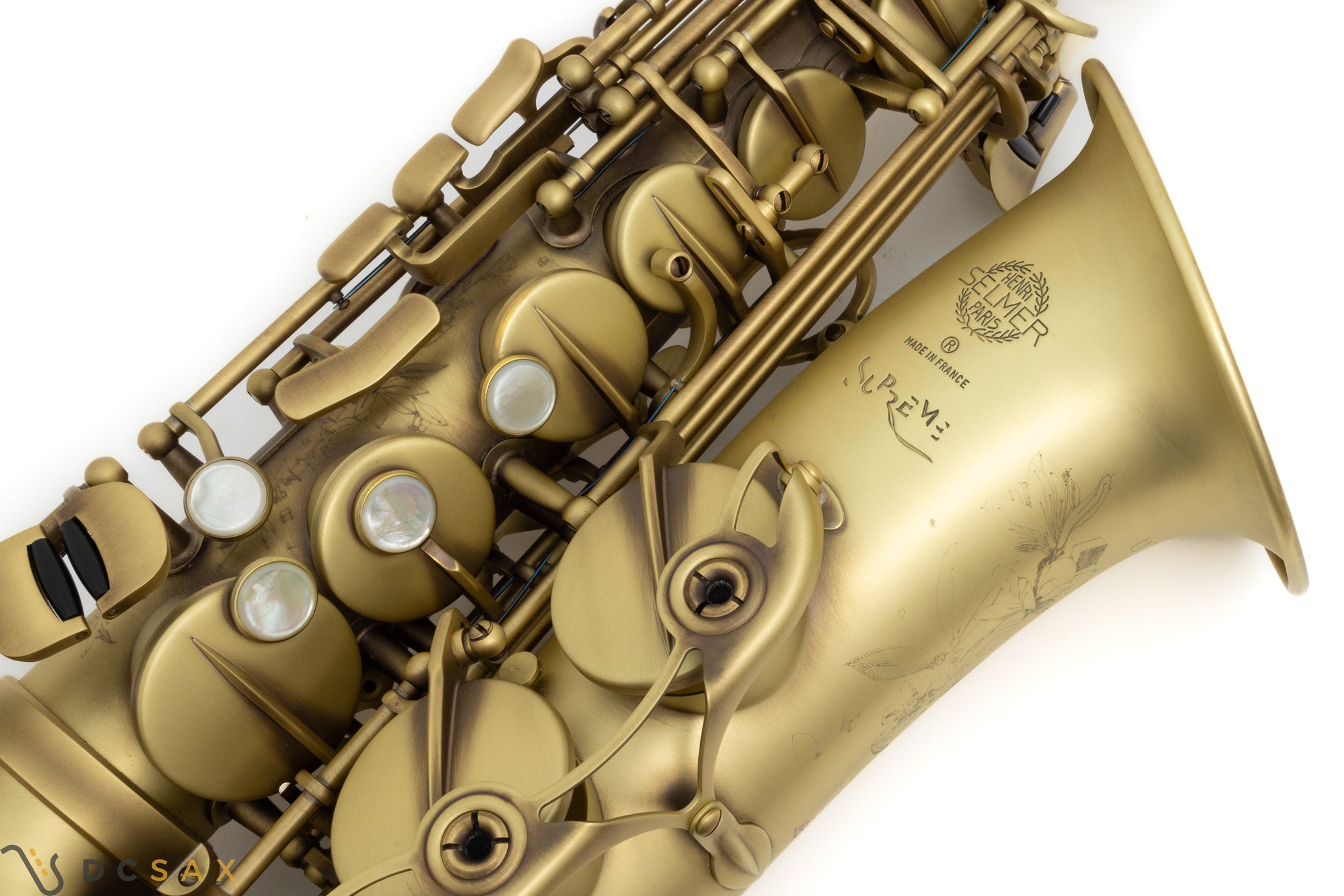 Mint Condition Selmer Supreme Alto Saxophone, Matte Finish, Video Demo
