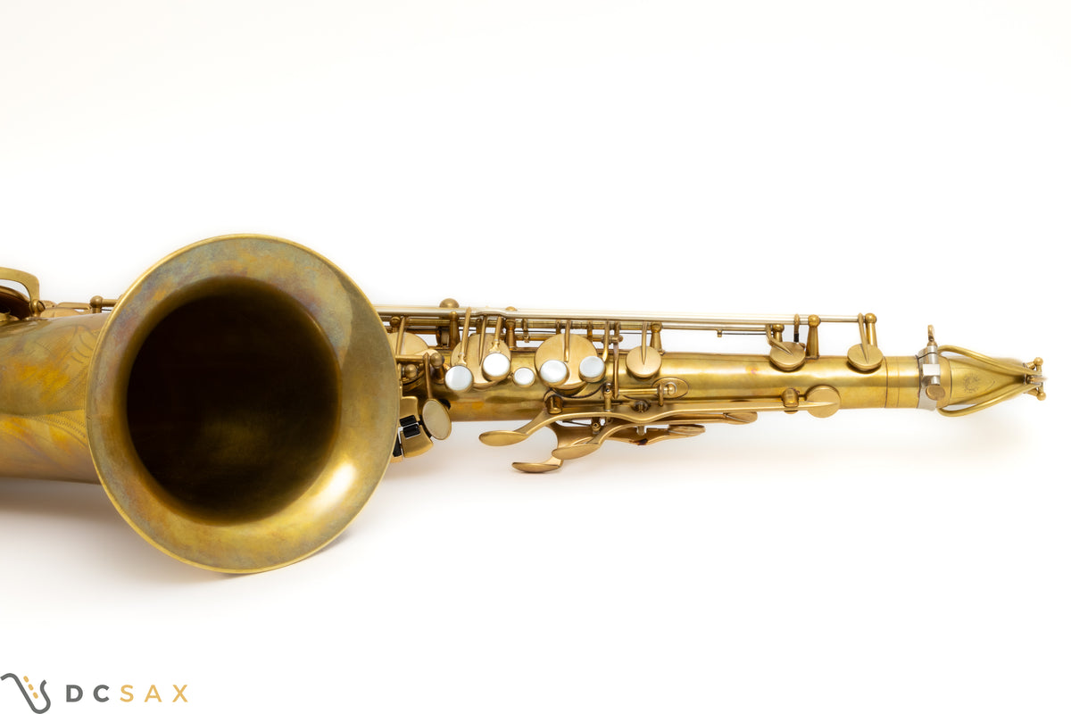 1953 52,xxx Selmer Super Balanced Action SBA Tenor Saxophone, Overhaul, Video, High F#