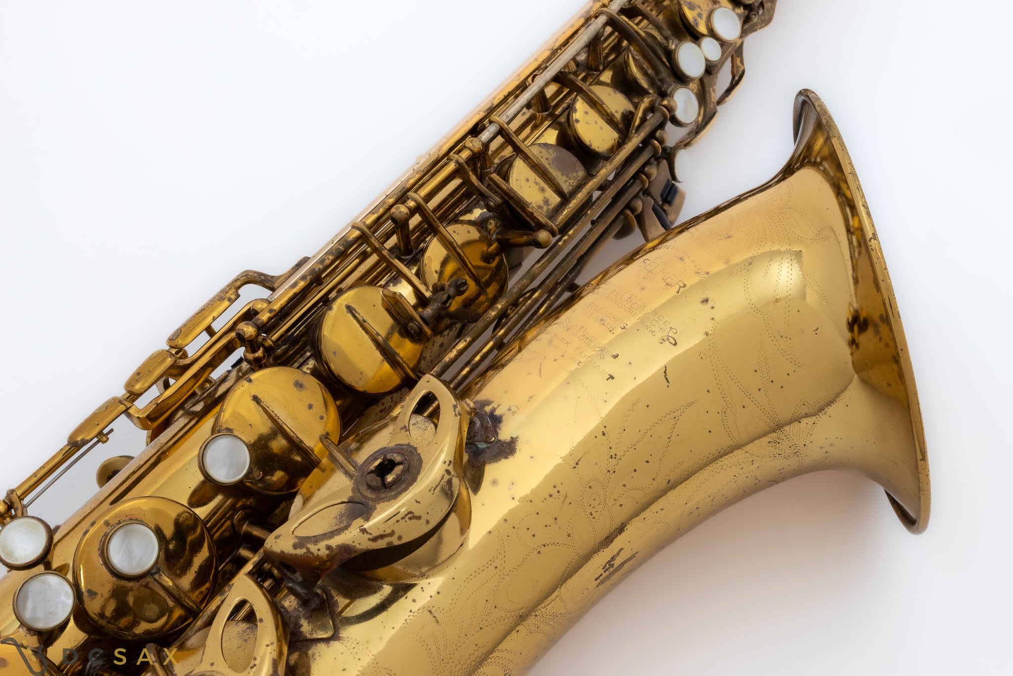1951 47,xxx Selmer Super Balanced Action SBA Tenor Saxophone, Video