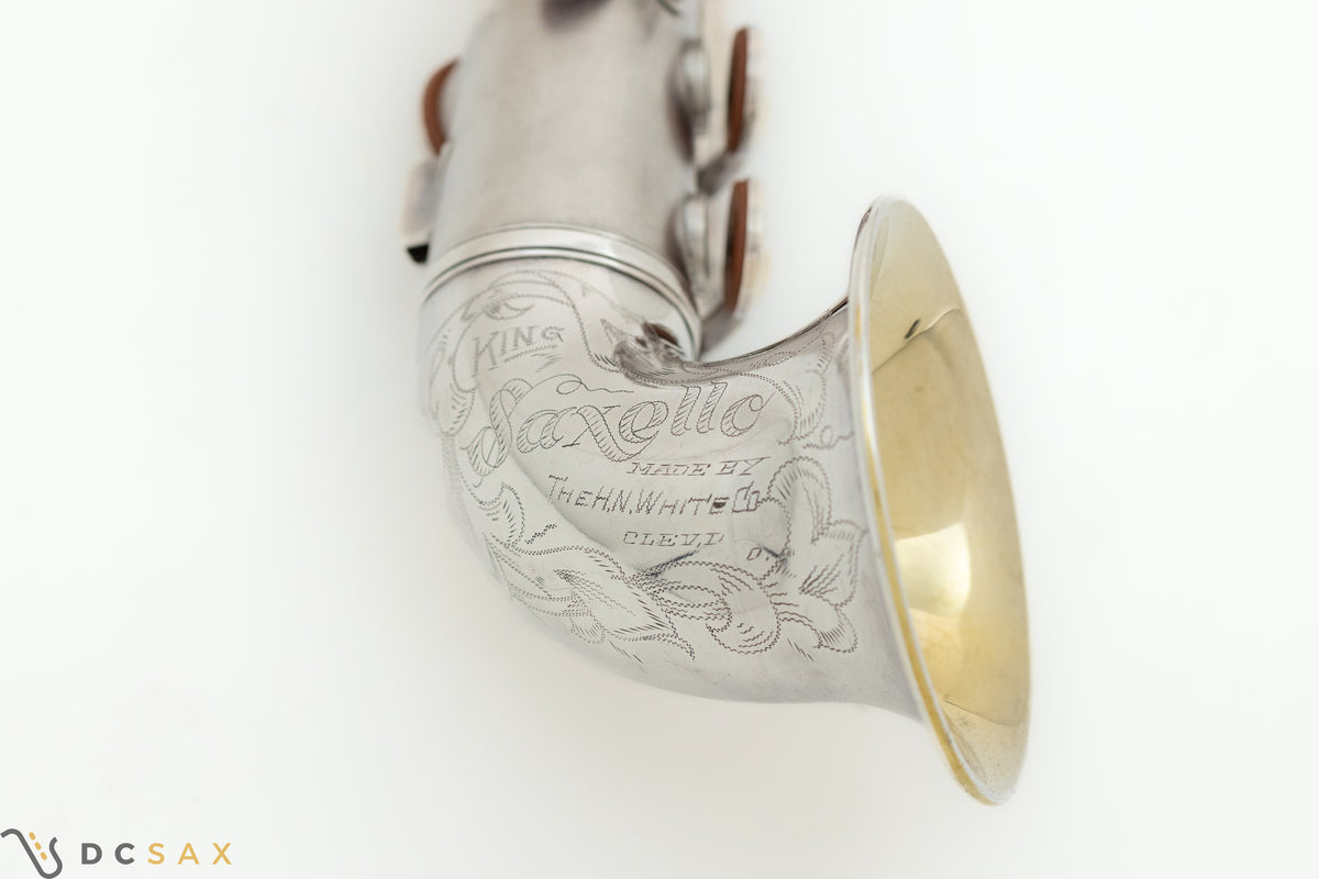 King Saxello ソプラノサックス、美品、オーバーホール済み、動画あり