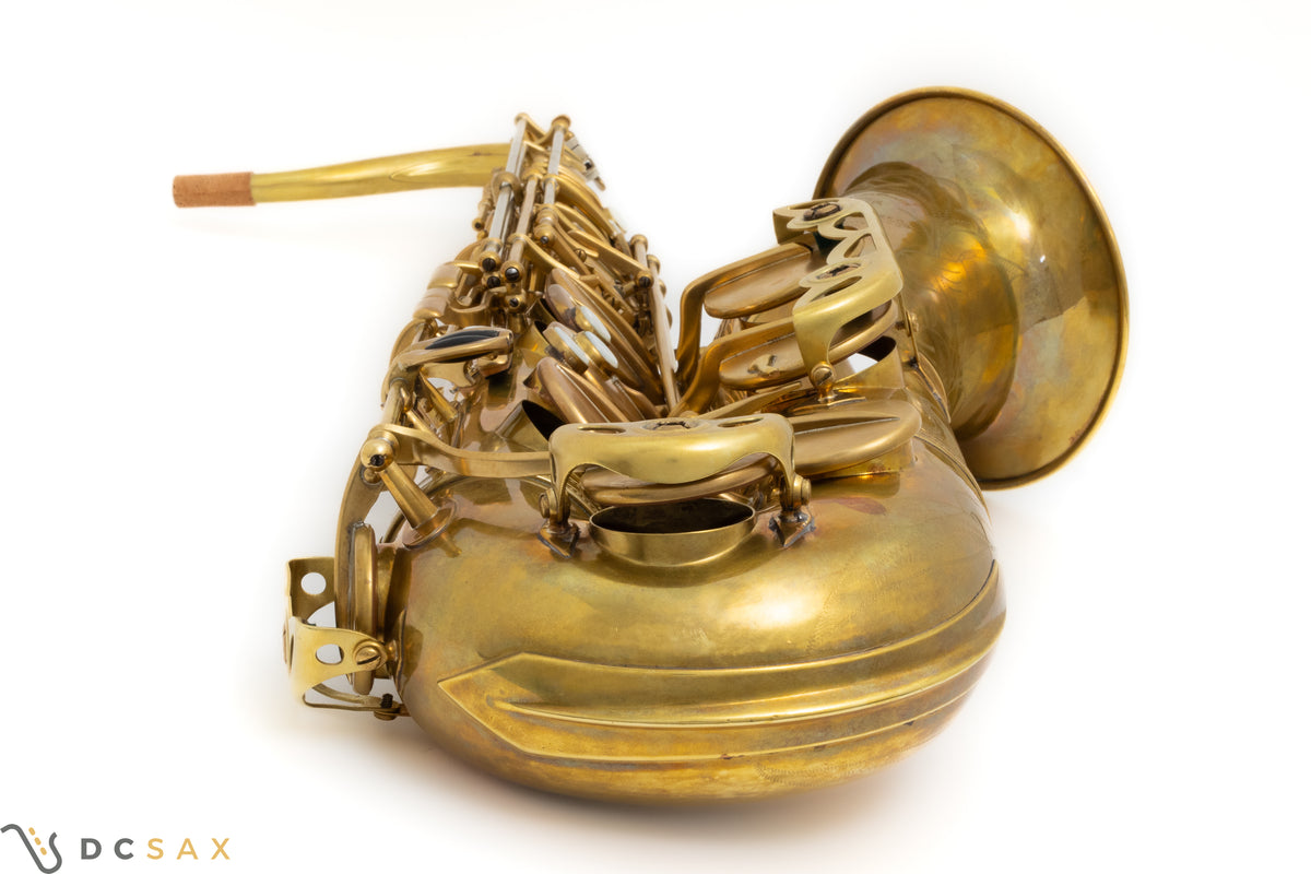 1953 52,xxx Selmer Super Balanced Action SBA Tenor Saxophone, Overhaul, Video, High F#