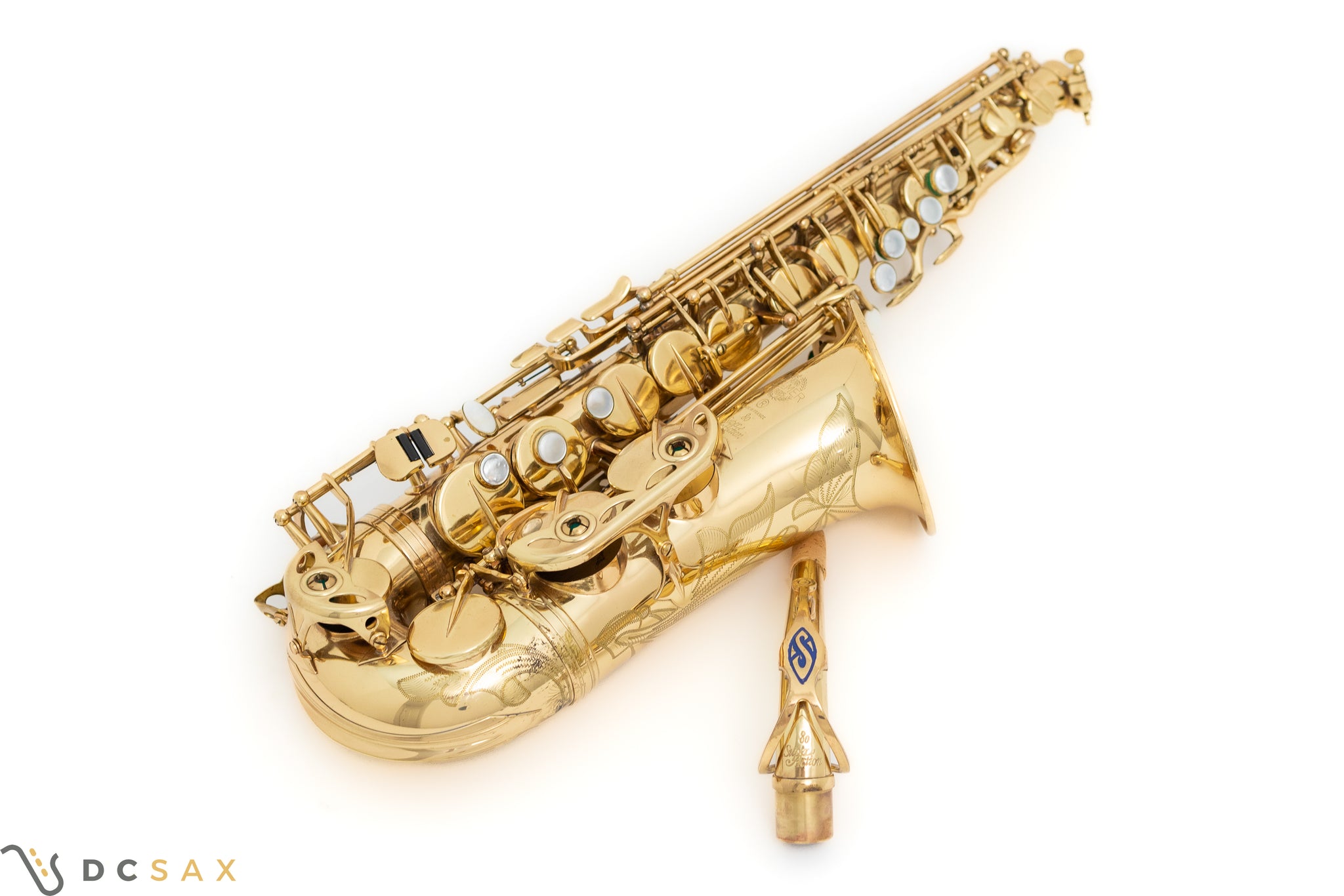 Selmer Super Action 80 Alto Saxophone, Just Serviced