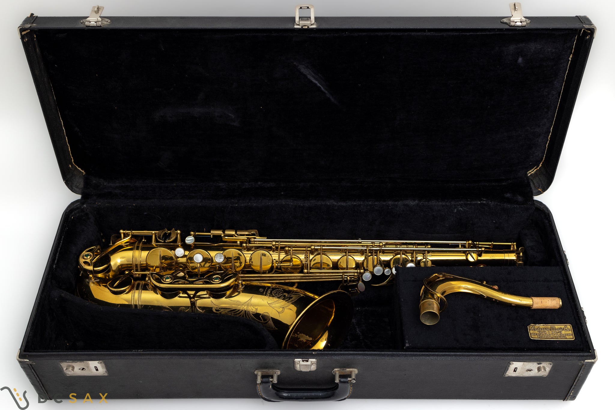 1966 137,xxx Selmer Mark VI Tenor Saxophone, 99% Original Lacquer, Overhaul