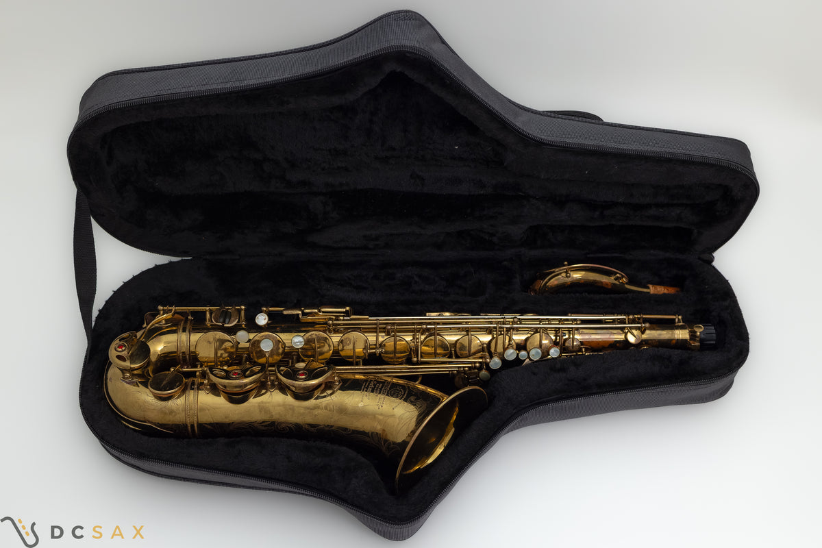 1949 39,xxx Selmer Super Balanced Action SBA Tenor Saxophone, Video