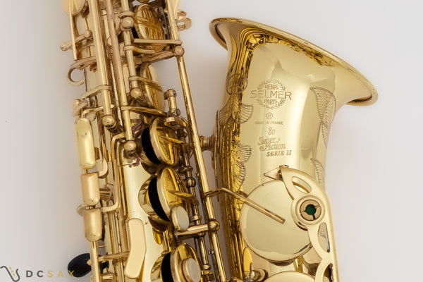 Selmer Super Action Series II Alto Saxophone, Excellent Condition Selmer Super Action Series II Alto Saxophone, Excellent Condition