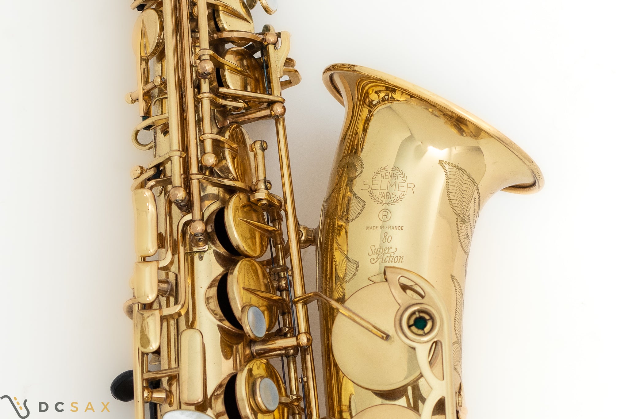 Selmer Super Action 80 Alto Saxophone, Just Serviced