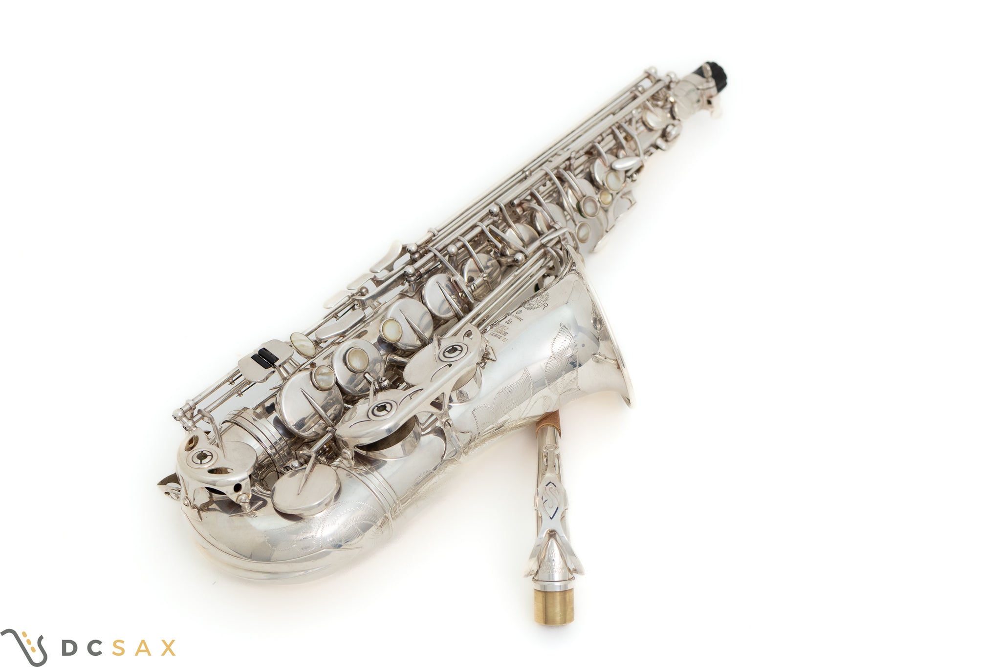 Selmer Series II Alto Saxophone, Silver Plated, Just Serviced