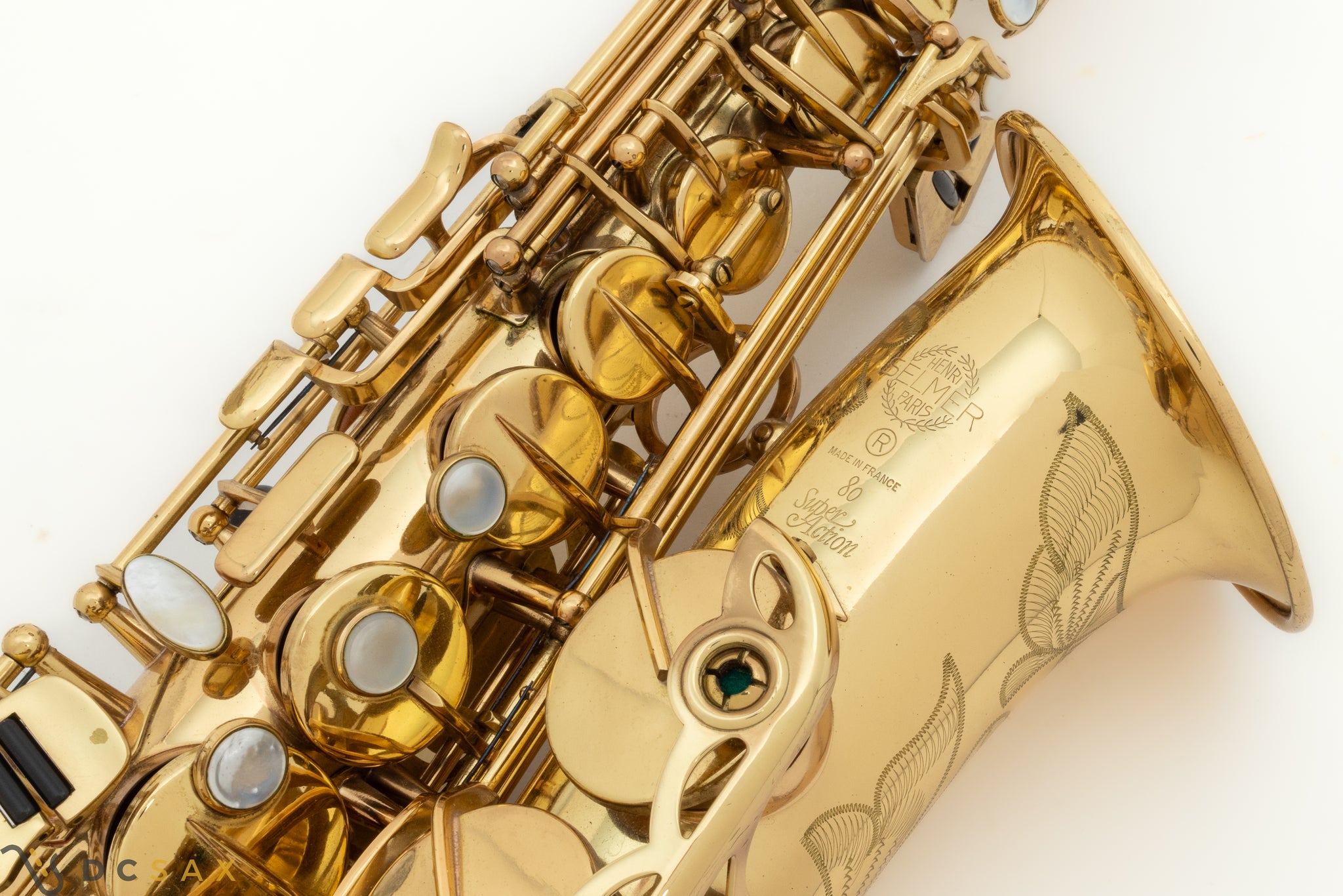 Selmer Super Action 80 Alto Saxophone, Just Serviced