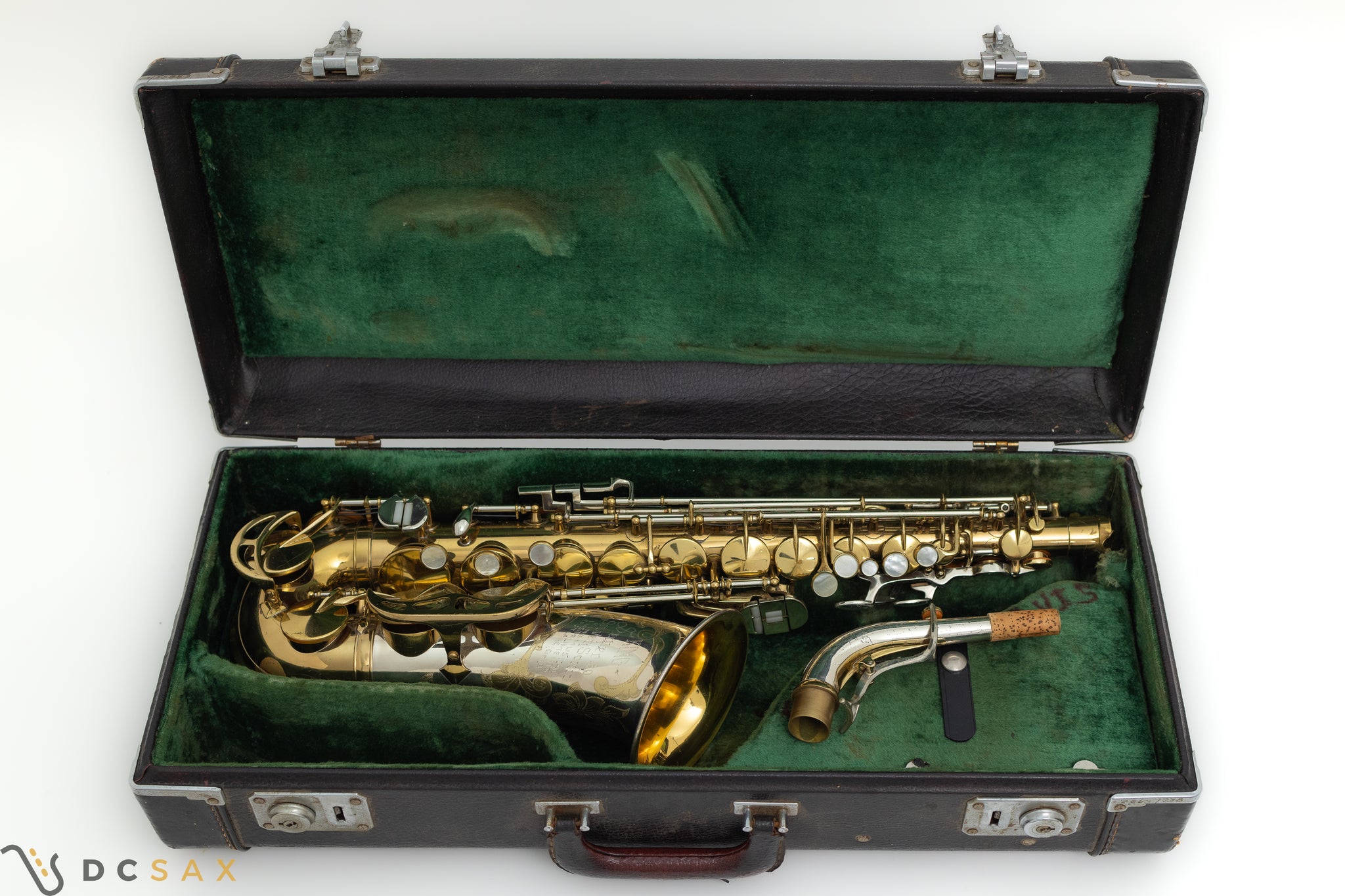 1969 King Silver Sonic Alto Saxophone with Gold Plate Inlay, Video Demo