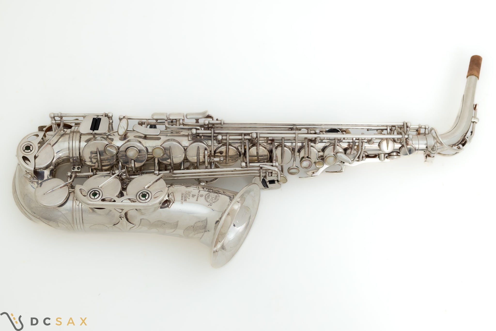 Selmer Series II Alto Saxophone, Silver Plated, Just Serviced