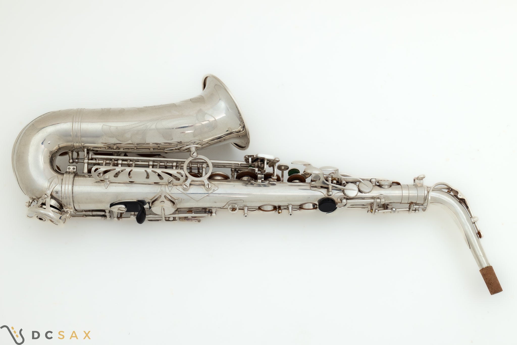 Selmer Series II Alto Saxophone, Silver Plated, Just Serviced