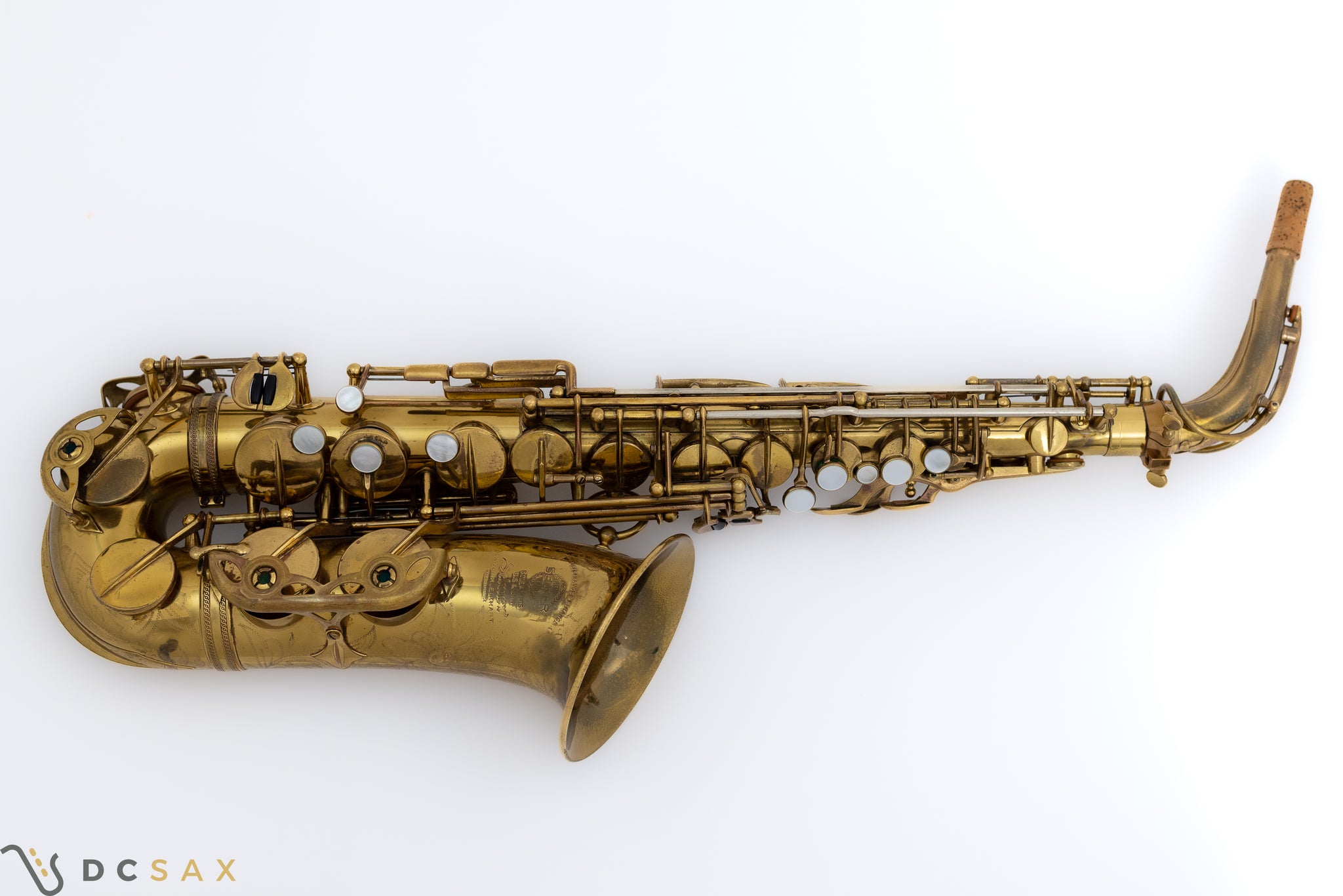 1950 43,xxx Selmer Super Balanced Action Alto Saxophone, Video, Just Serviced