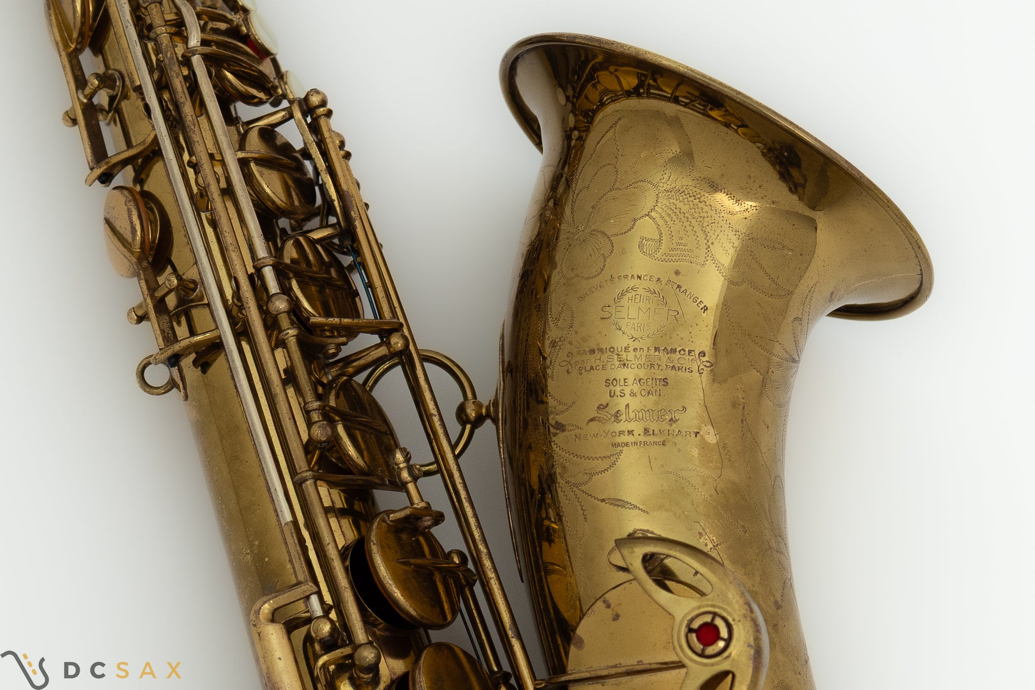1949 39,xxx Selmer Super Balanced Action SBA Tenor Saxophone, Video