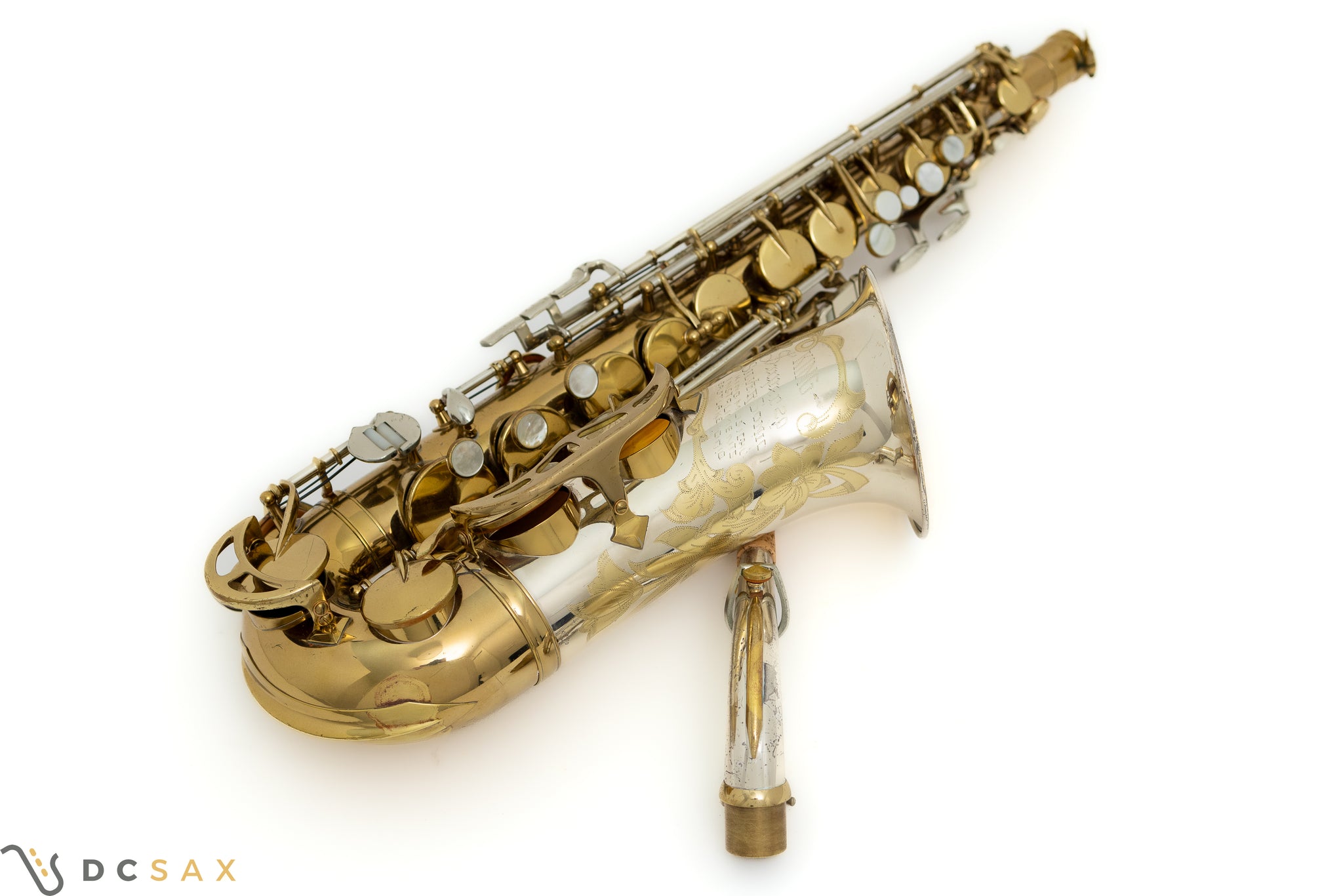 1969 King Silver Sonic Alto Saxophone with Gold Plate Inlay, Video Demo