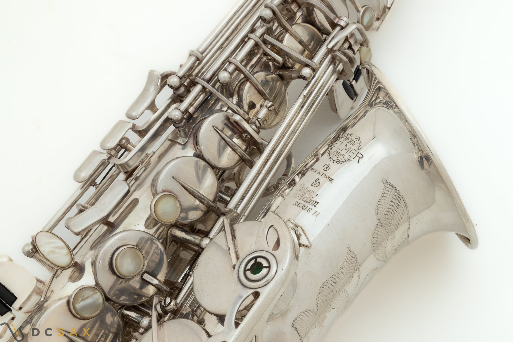 Selmer Series II Alto Saxophone, Silver Plated, Just Serviced
