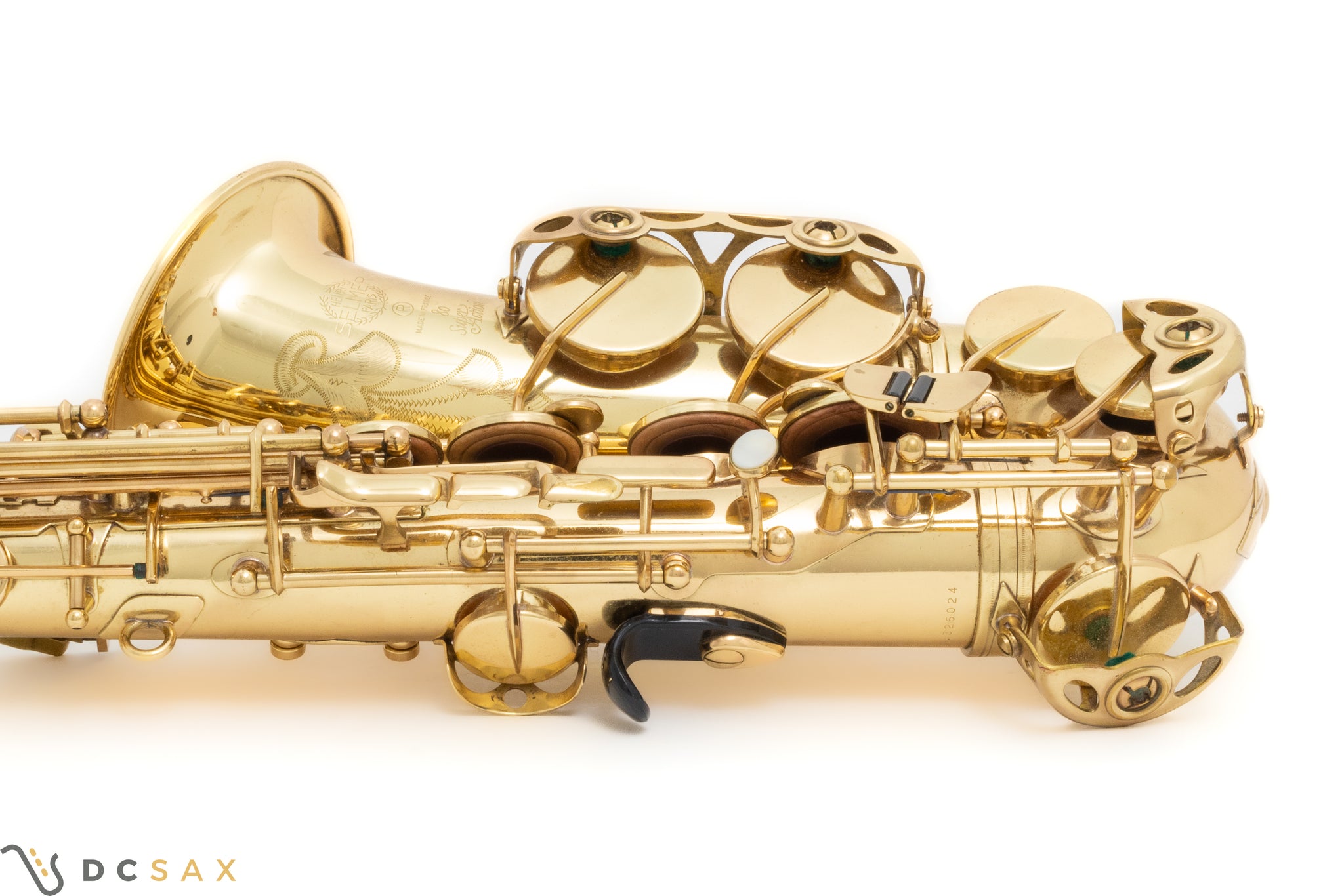 Selmer Super Action 80 Alto Saxophone, Just Serviced