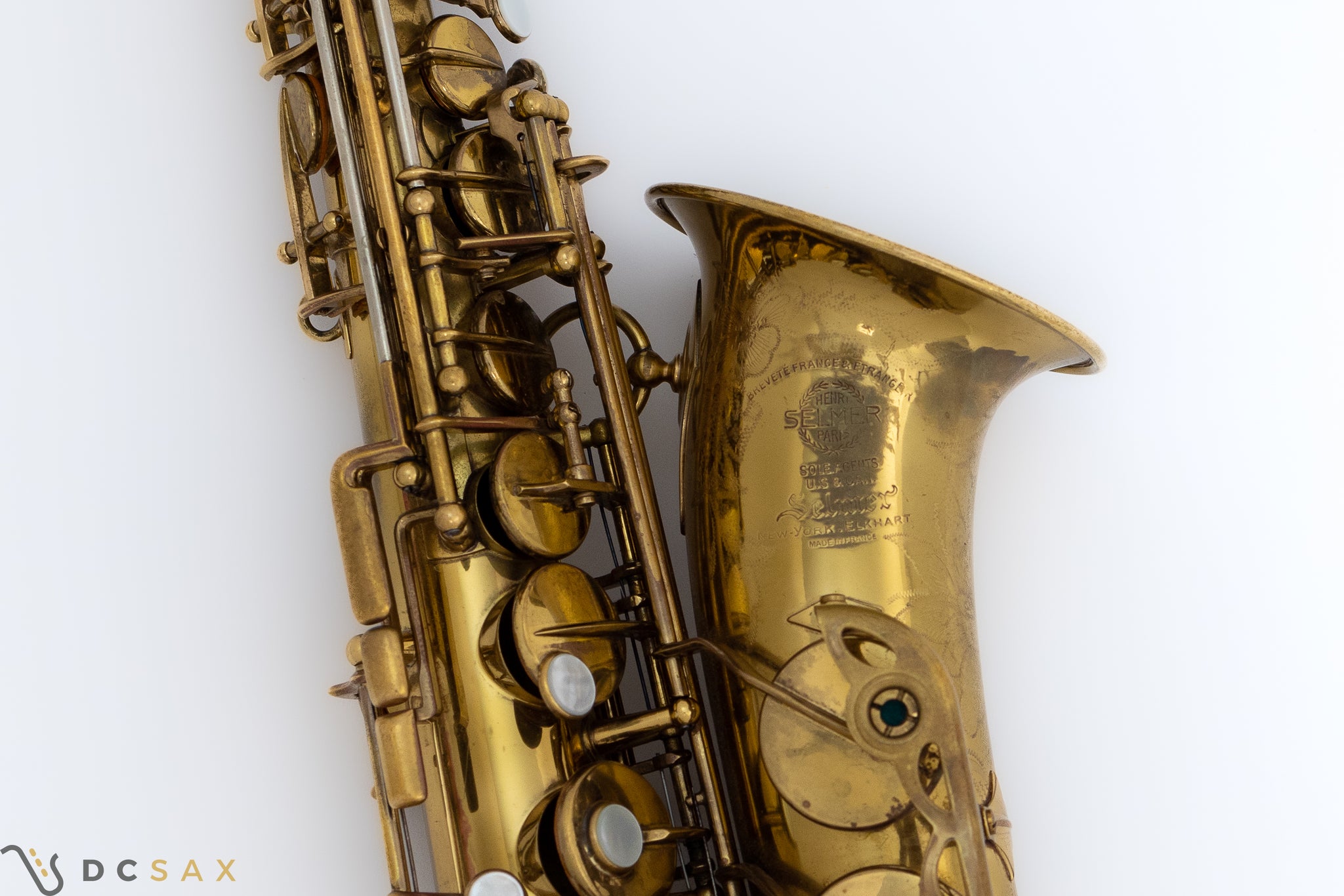 1950 43,xxx Selmer Super Balanced Action Alto Saxophone, Video, Just Serviced