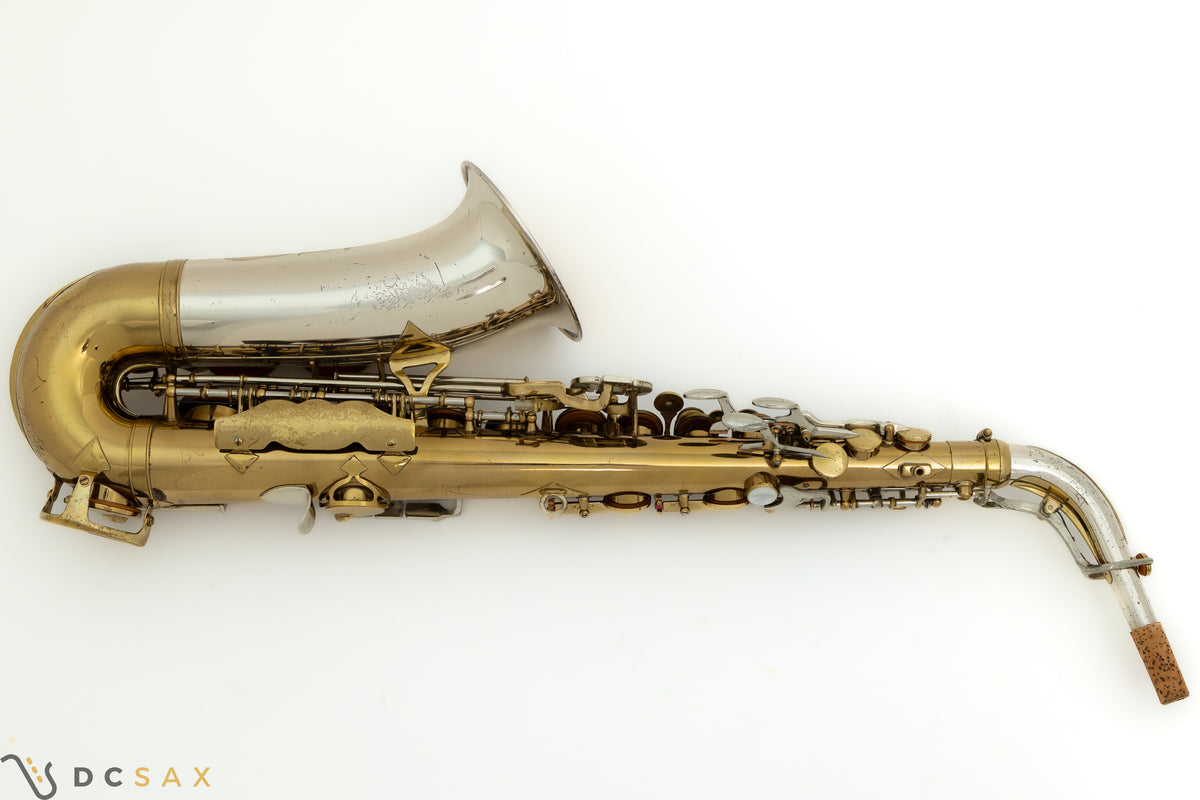 1969年製 King Silver Sonic アルトサックス(金メッキインレイ入り)、動画デモ