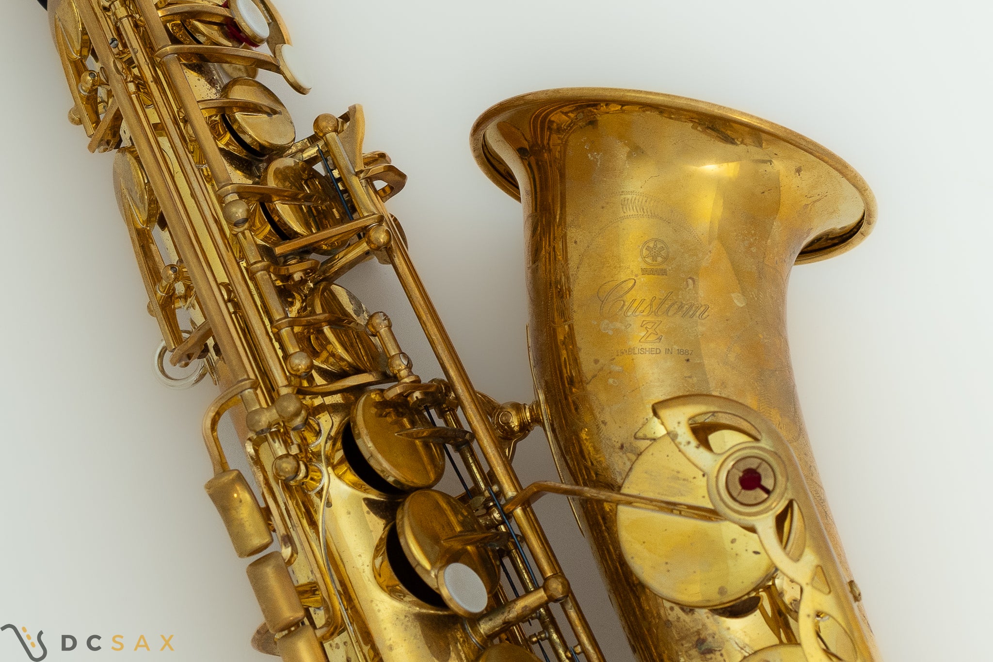 Yamaha Custom YAS-82Zii Alto Saxophone, Unlacquered, Near Mint