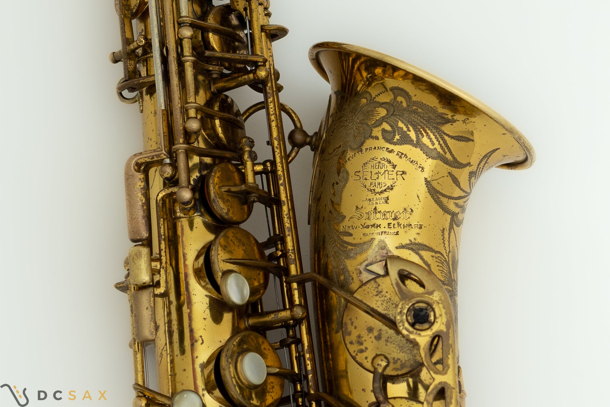 1947 36,xxx Selmer Super Balanced Action Alto Saxophone, Original Lacquer, Video, Just Serviced