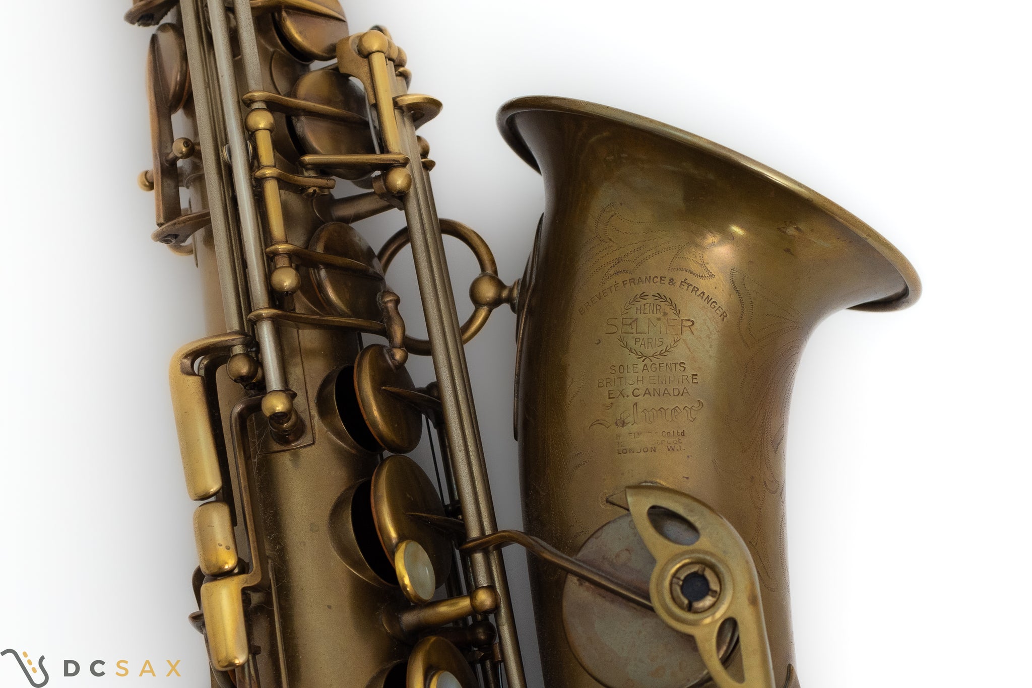1937 Selmer Balanced Action Alto Saxophone