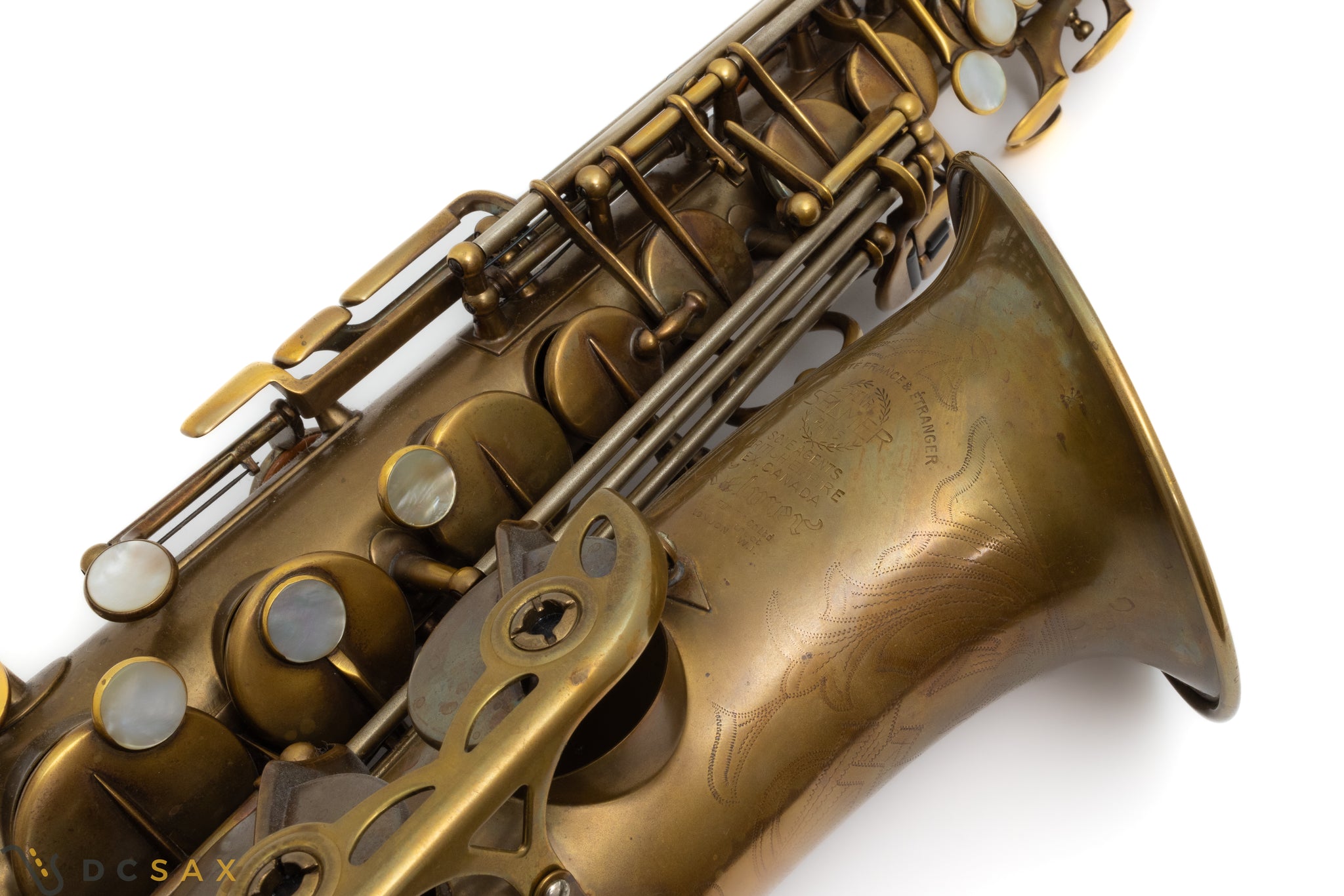 1937 Selmer Balanced Action Alto Saxophone