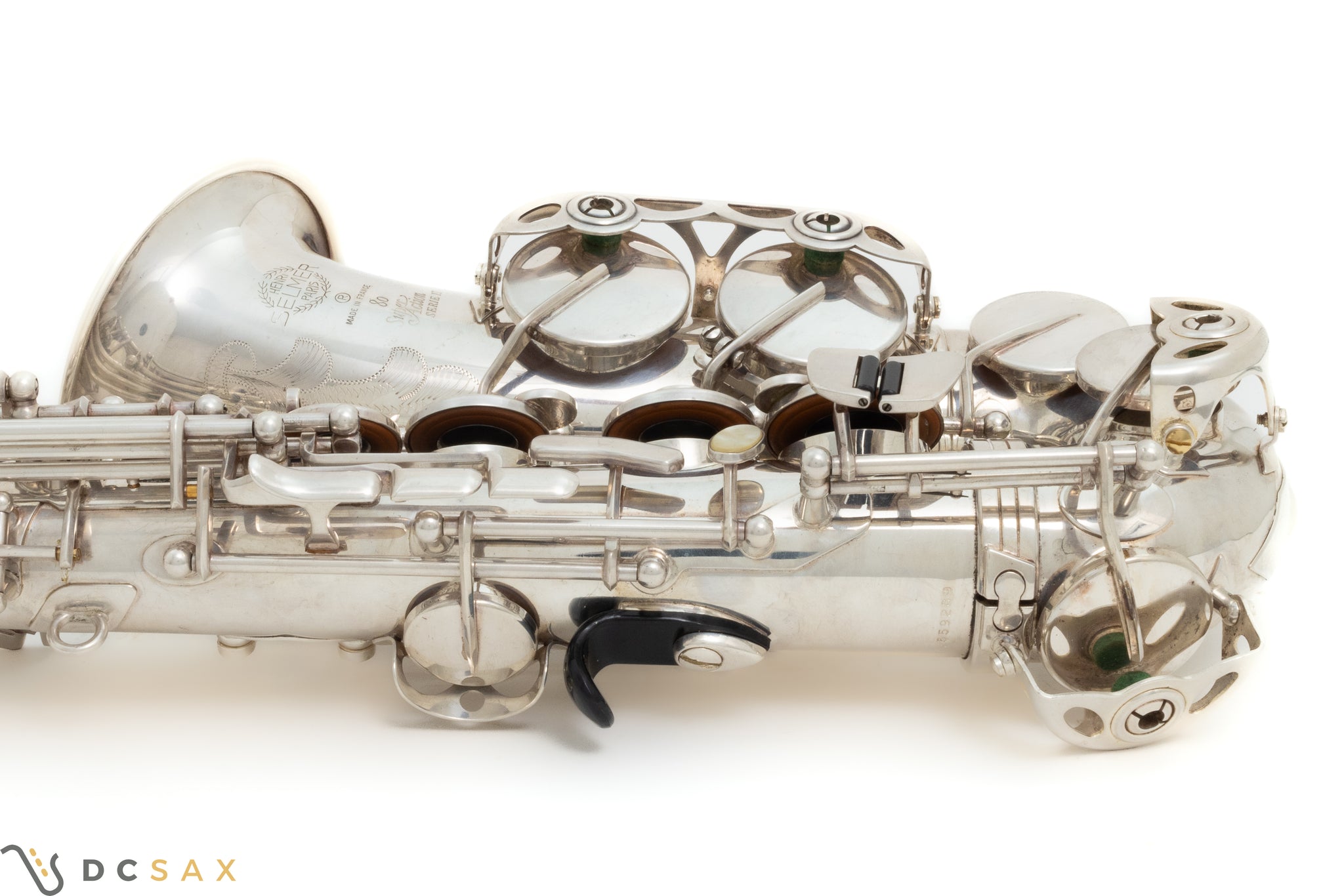 Selmer Series II Alto Saxophone, Silver Plated, Just Serviced