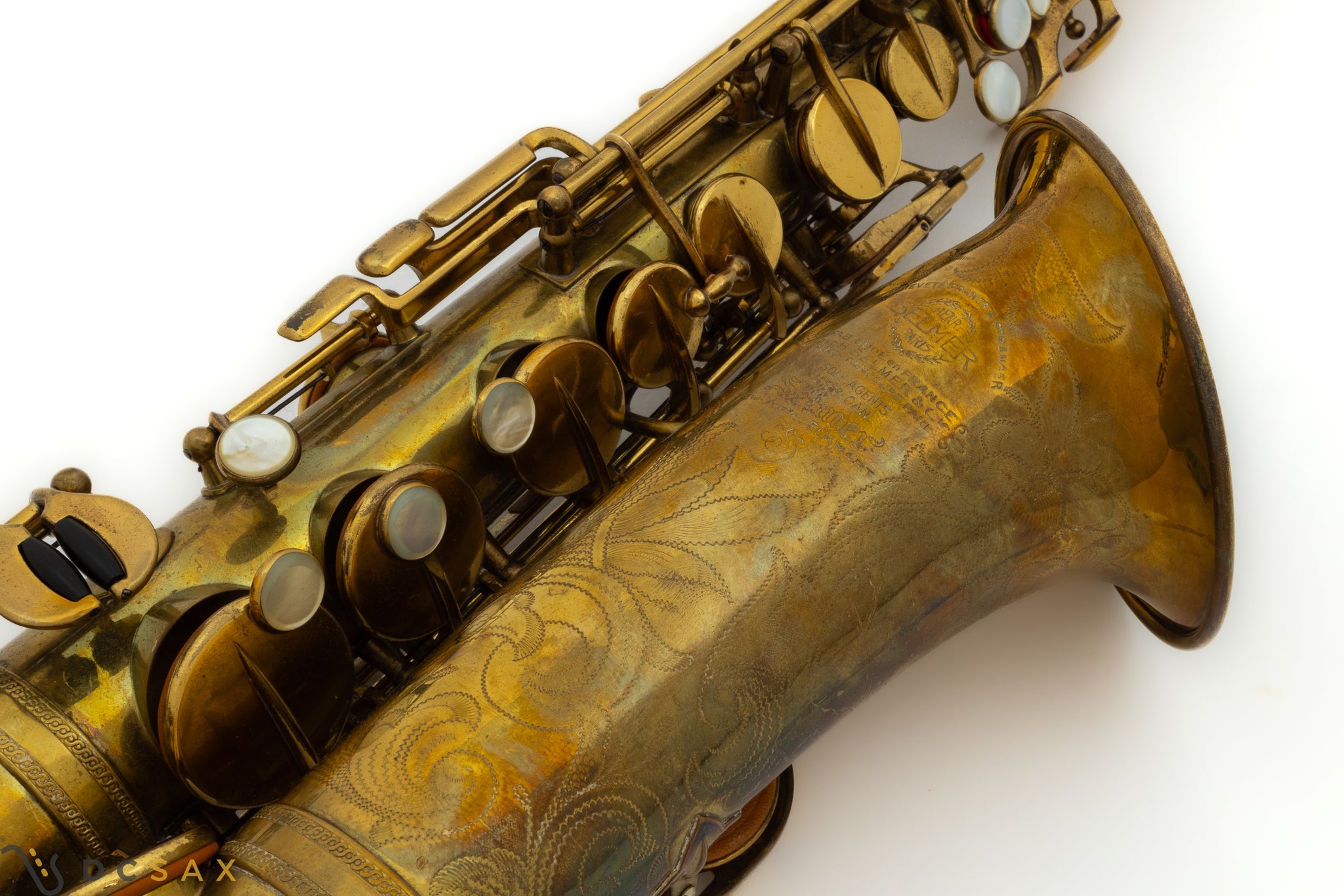 27,xxx 1938 Selmer Jimmy Dorsey Series II Alto Saxophone, Video