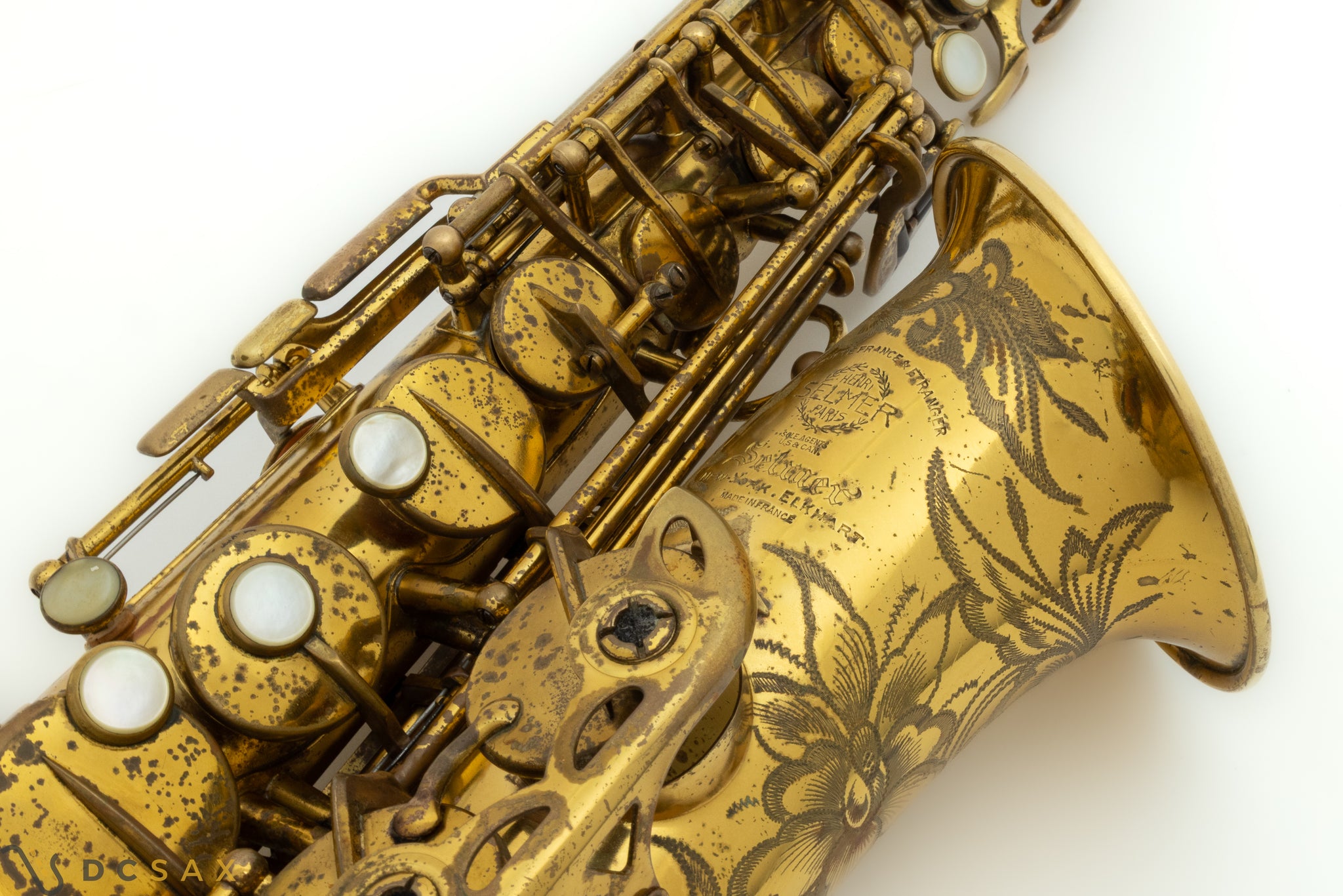 1947 36,xxx Selmer Super Balanced Action Alto Saxophone, Original Lacquer, Video, Just Serviced