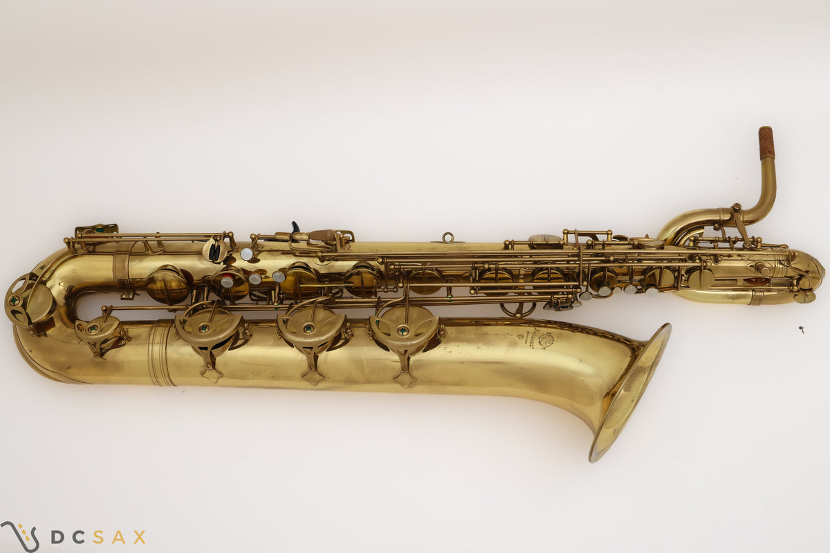 277,xxx Selmer Mark VI Baritone Saxophone, Low A, Original Lacquer