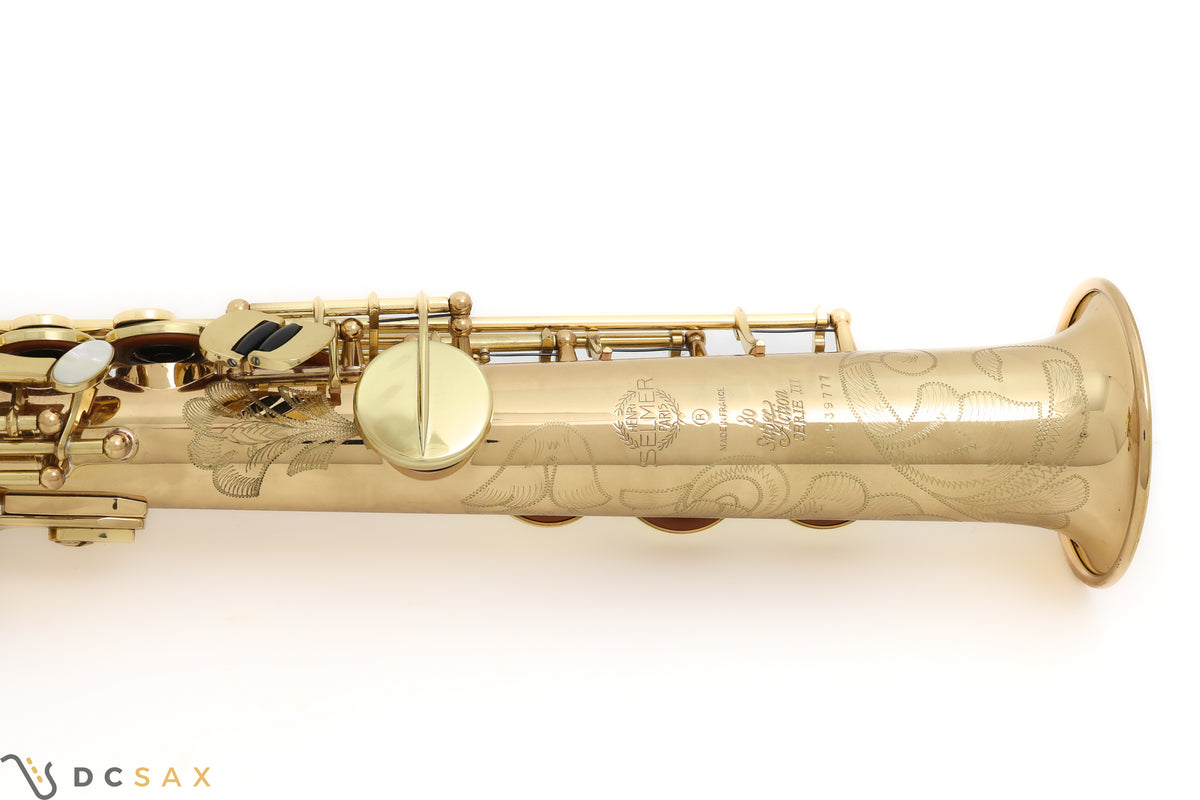 Selmer Series III Soprano Saxophone, Near Mint