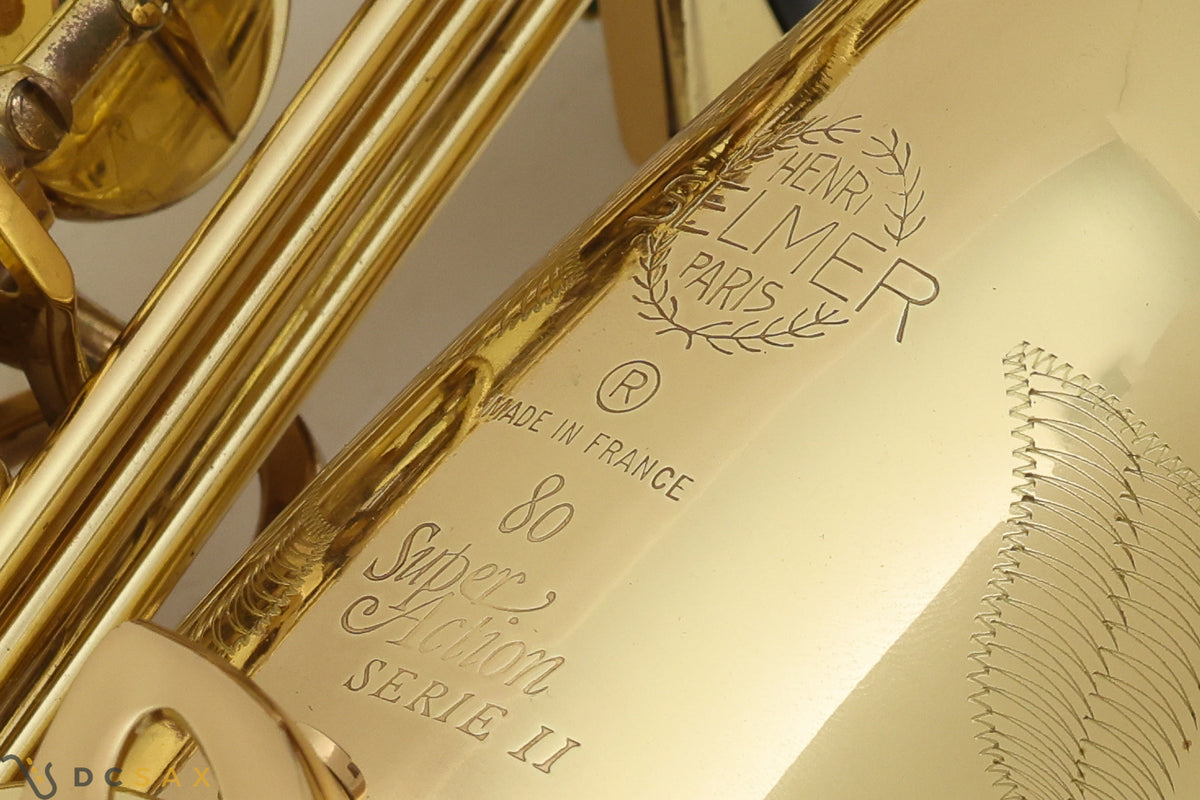 Selmer Series II Alto Saxophone, Excellent Condition, Just Serviced