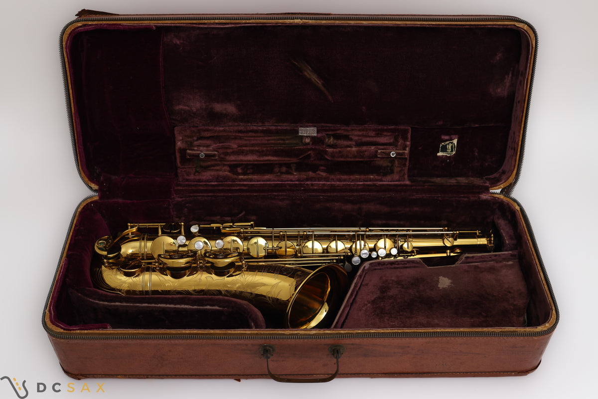 1949 40,xxx Selmer SBA Super Balanced Action Tenor Saxophone, Coltrane Era, Video, Overhaul