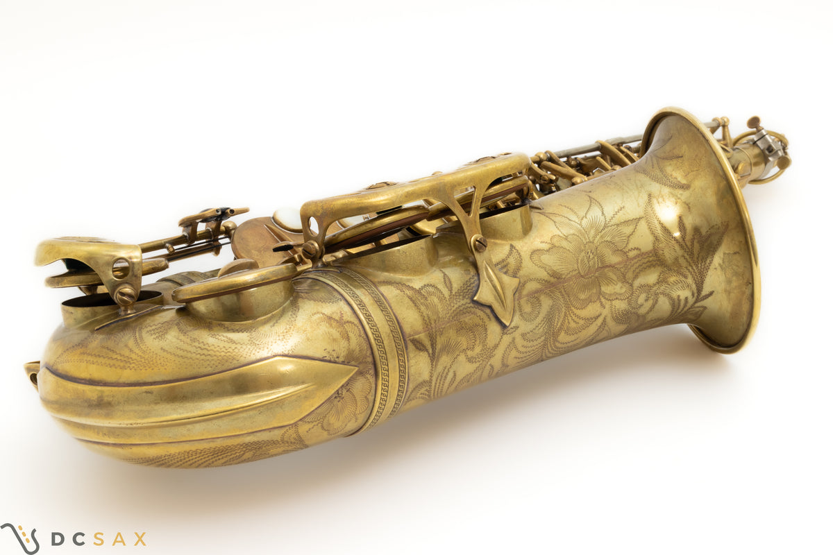 1951 48,xxx Selmer Super Balanced Action Alto Saxophone, Overhaul, Video