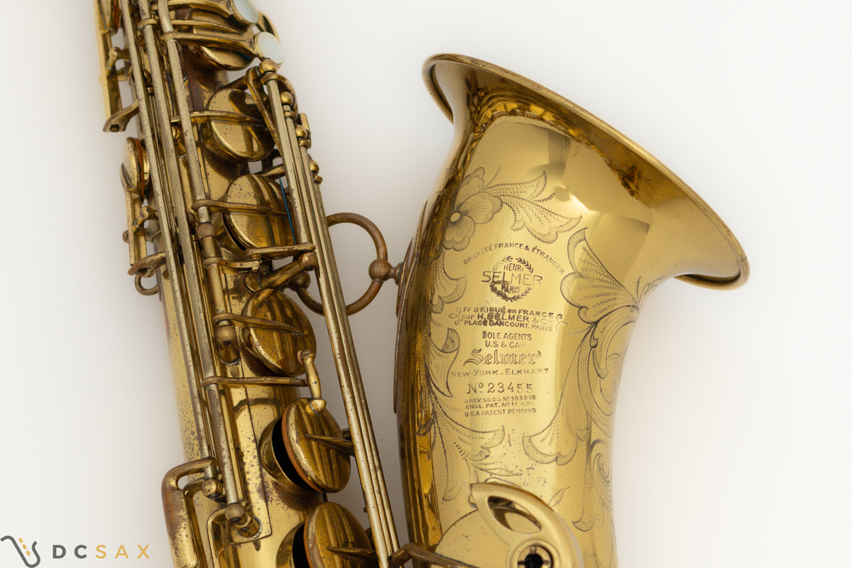 1937 23,xxx Selmer Balanced Action Tenor Saxophone, Video Demo