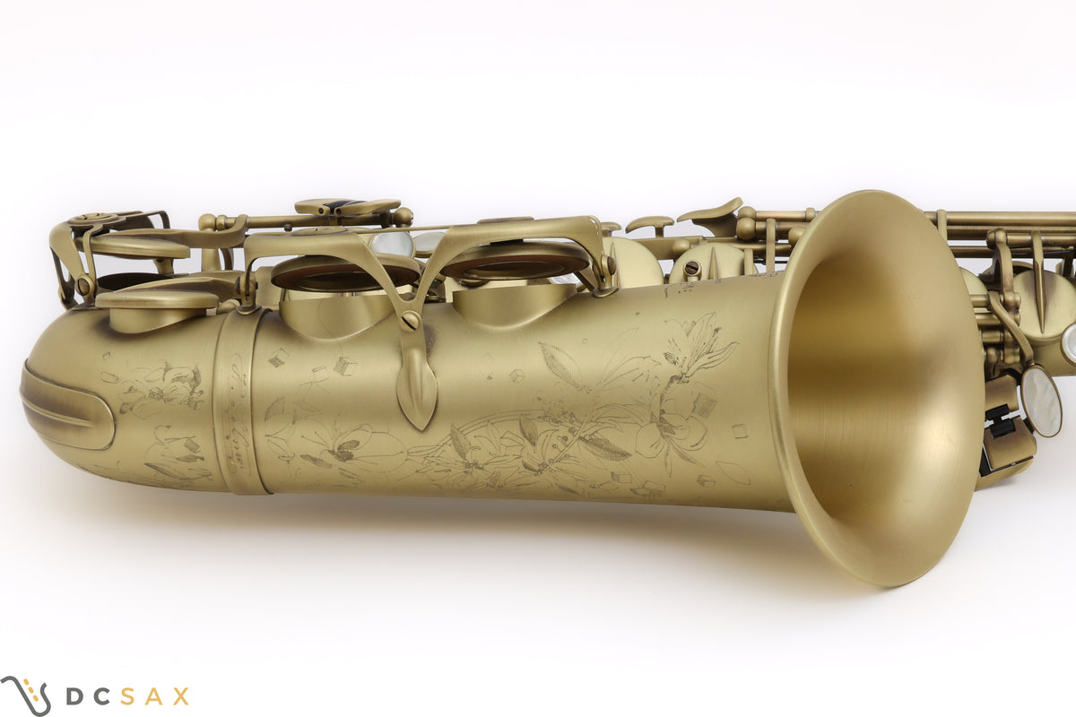 Selmer Supreme Alto Saxophone, Mint Condition, Antique Lacquer Finish, Video Demo