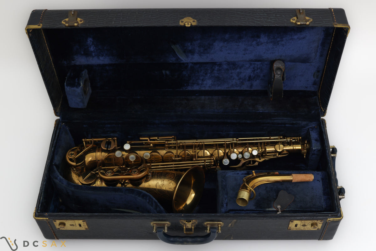 1937 25,xxx Selmer Balanced Action Alto Saxophone, Video Demo, Just Serviced