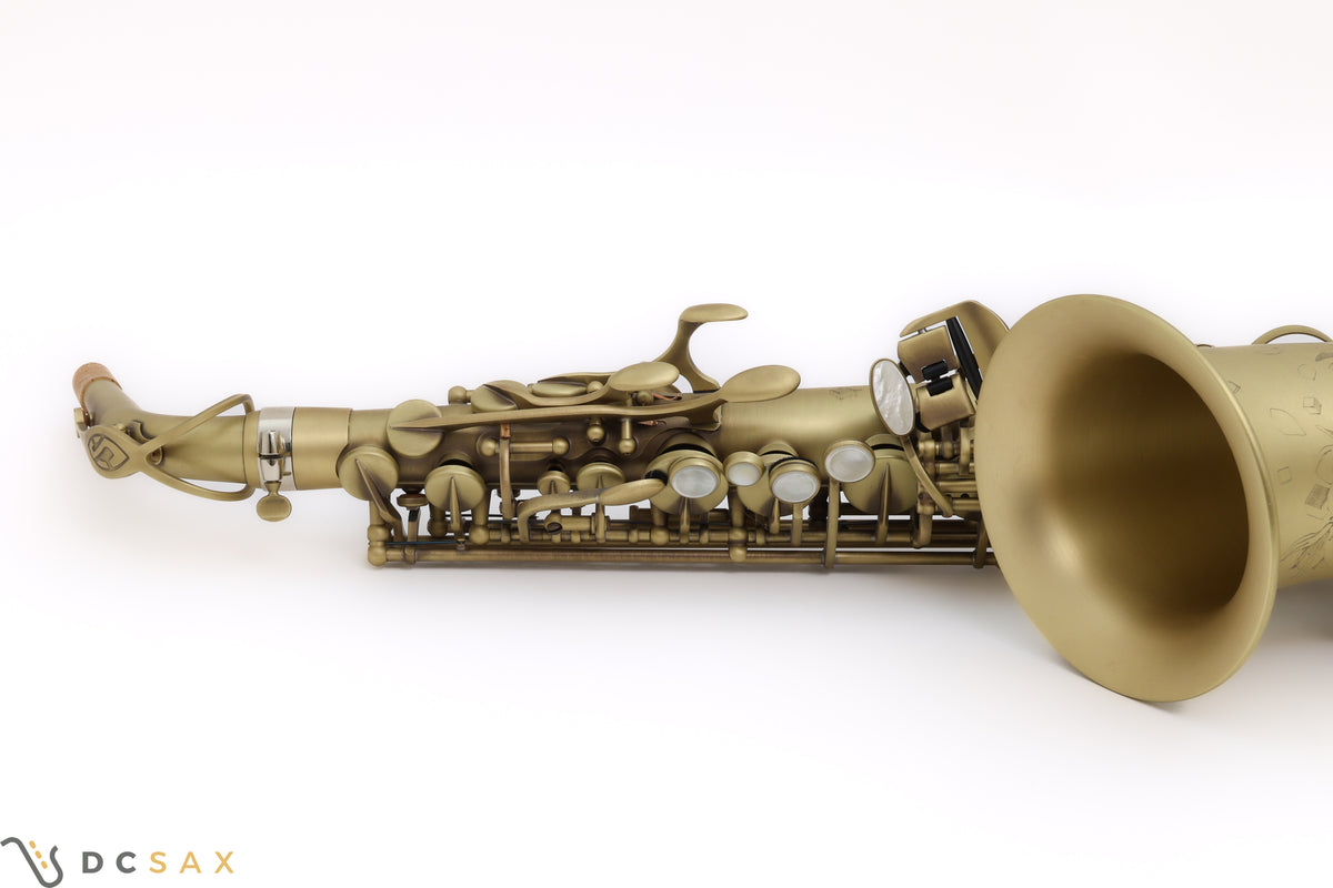 Selmer Supreme Alto Saxophone, Mint Condition, Antique Lacquer Finish, Video Demo
