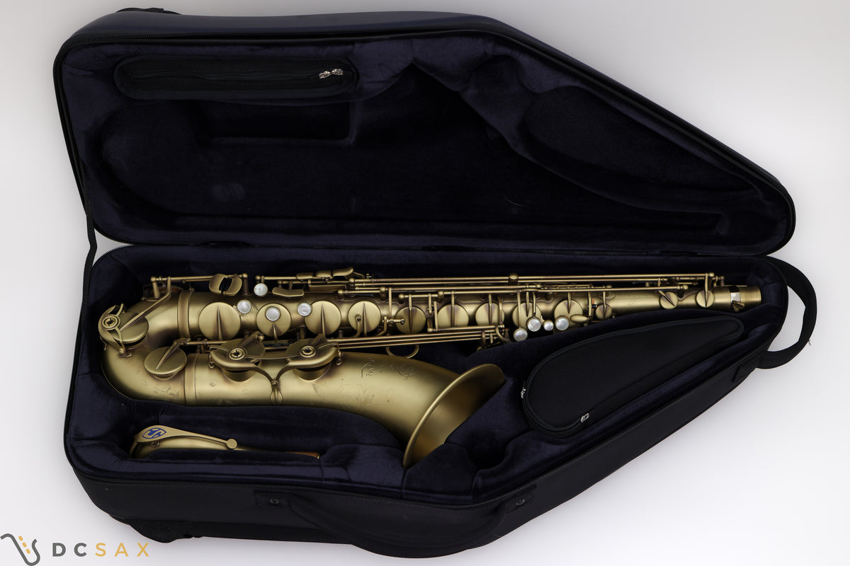 Selmer Supreme Tenor Saxophone, Mint Condition, Antique Lacquer, Video Demo