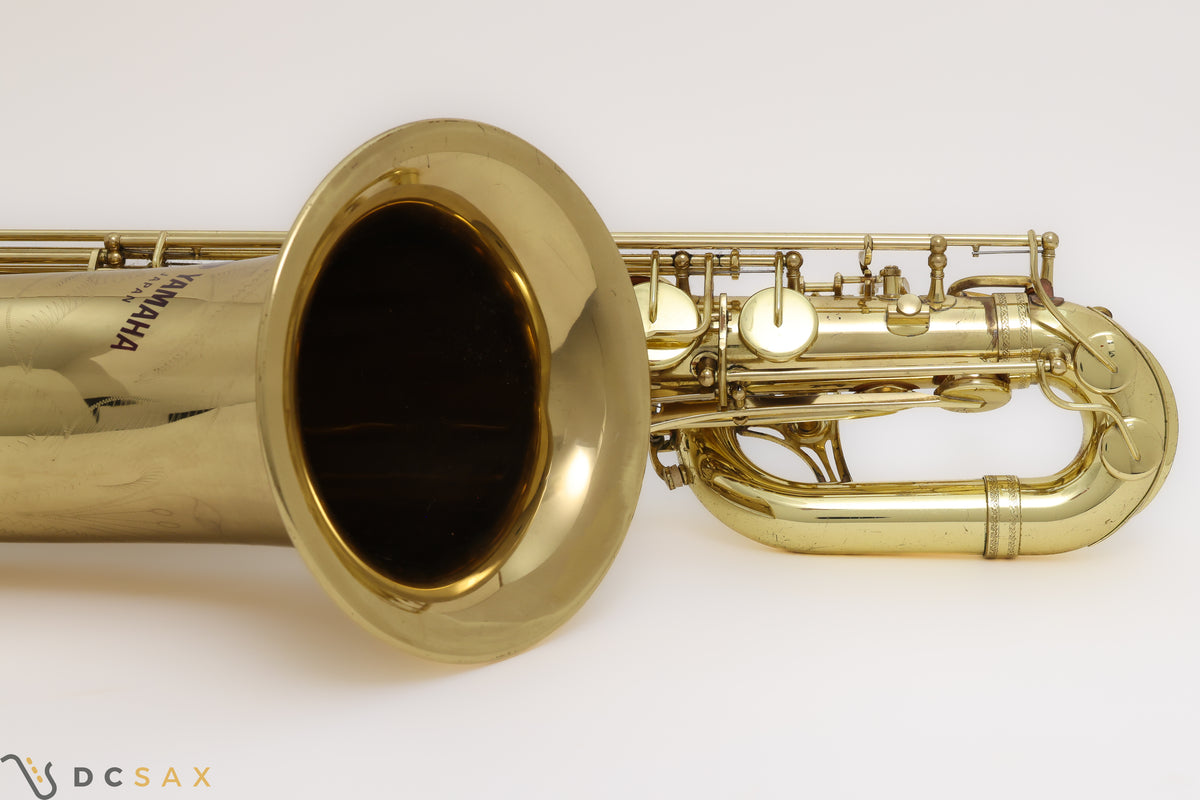 ヤマハ パープルラベル YBS-61 バリトンサックス、Low A、整備済み