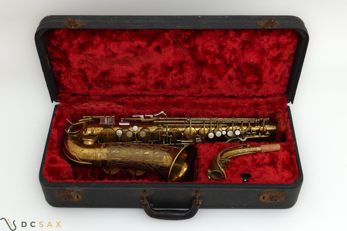 1936 Conn 26M "Connqueror" Alto Saxophone, Video, Original Lacquer, Overhaul