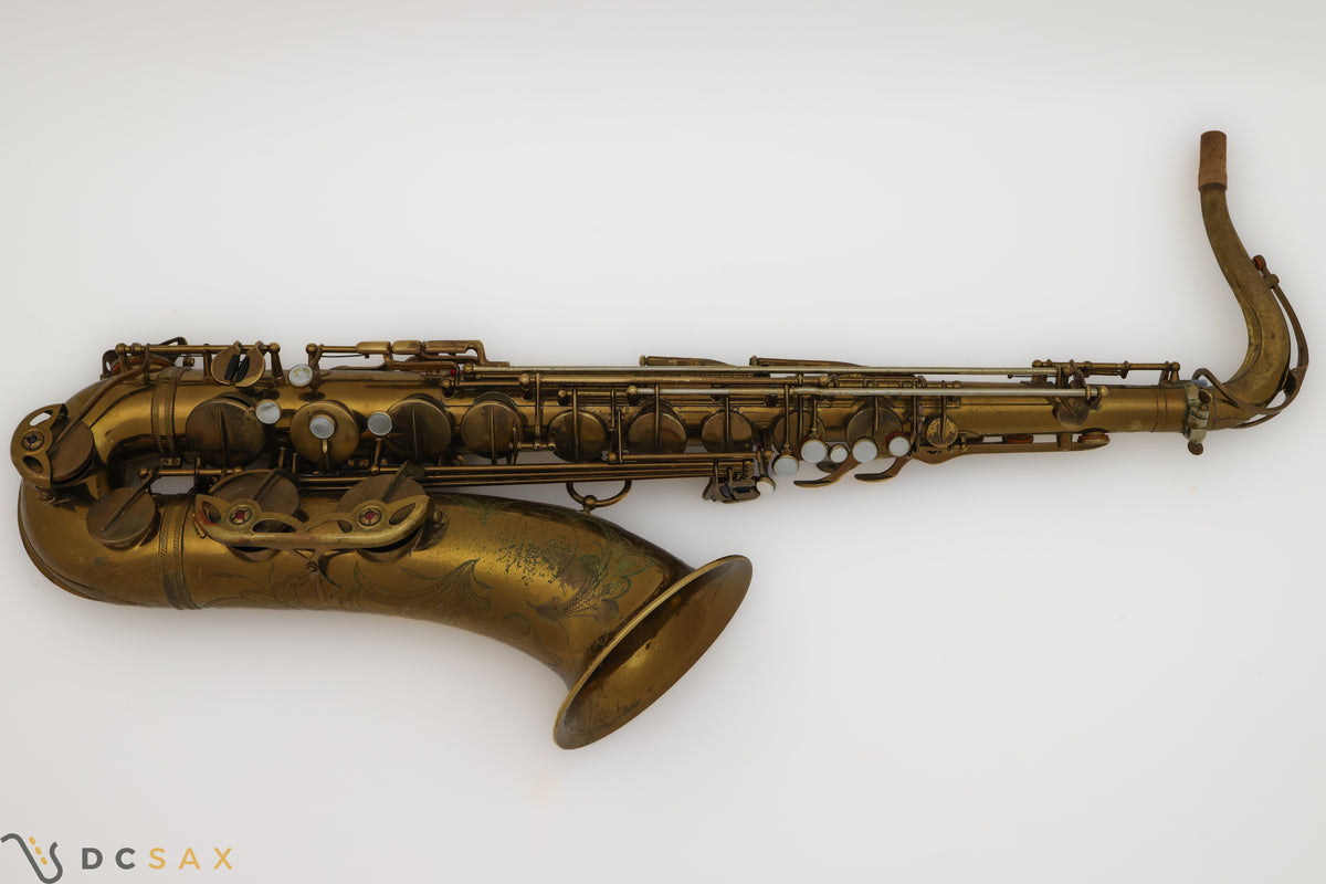 1956 64,xxx Selmer Mark VI Tenor Saxophone, Original Lacquer, Video