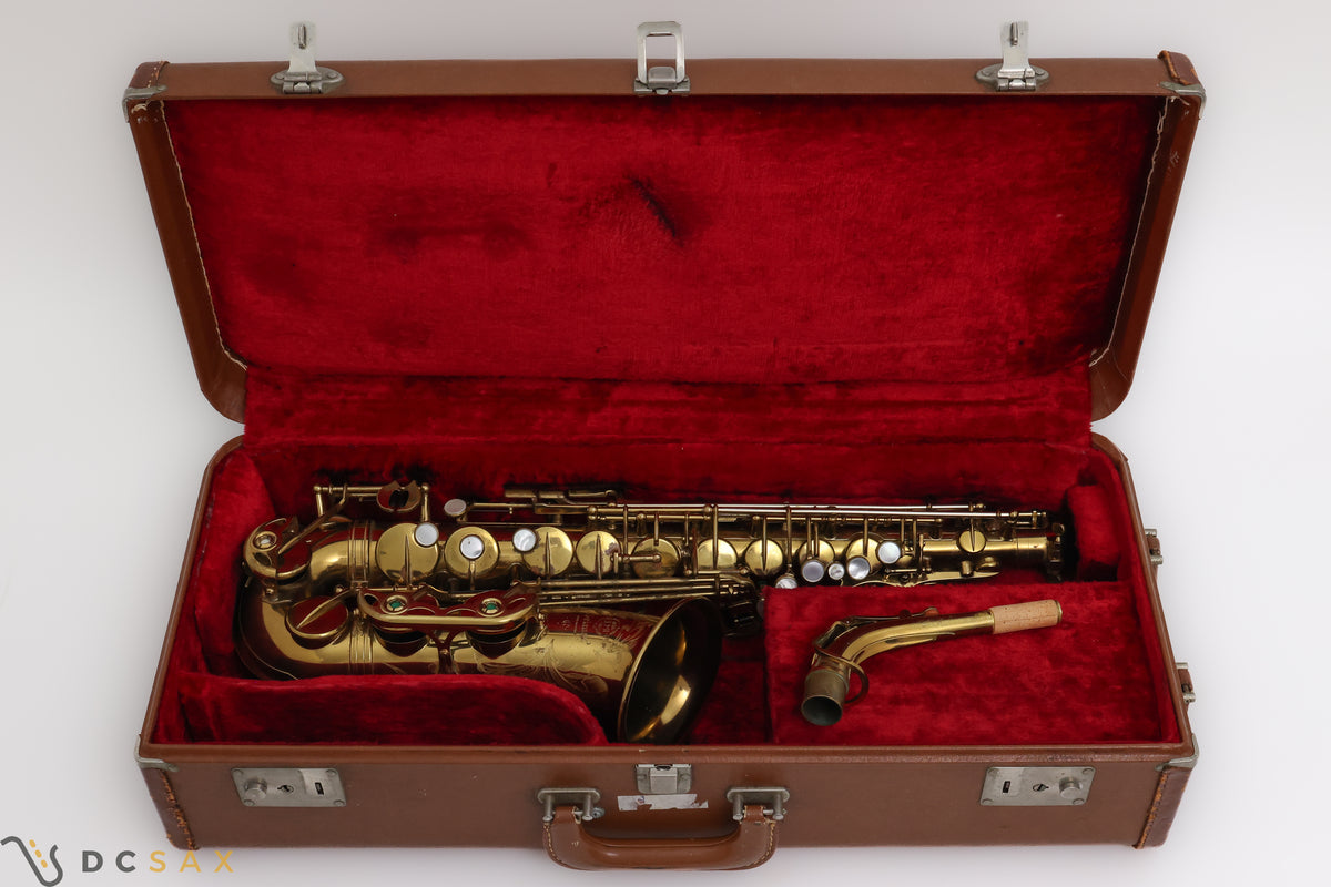 1967 140,xxx Selmer Mark VI Alto Saxophone, 99% Original Lacquer, Sanborn S/N, Video