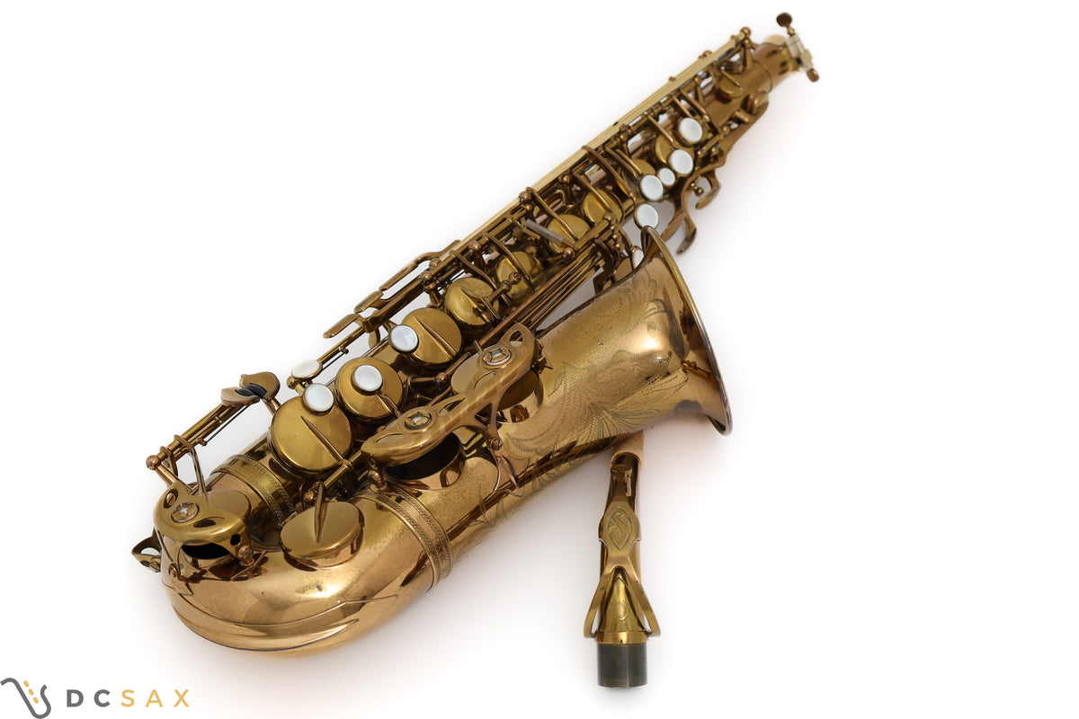 1965年製 Selmer Mark VI アルトサックス シリアル124,xxx、ニアミント、オリジナルラッカー、オーバーホール済み、動画あり
