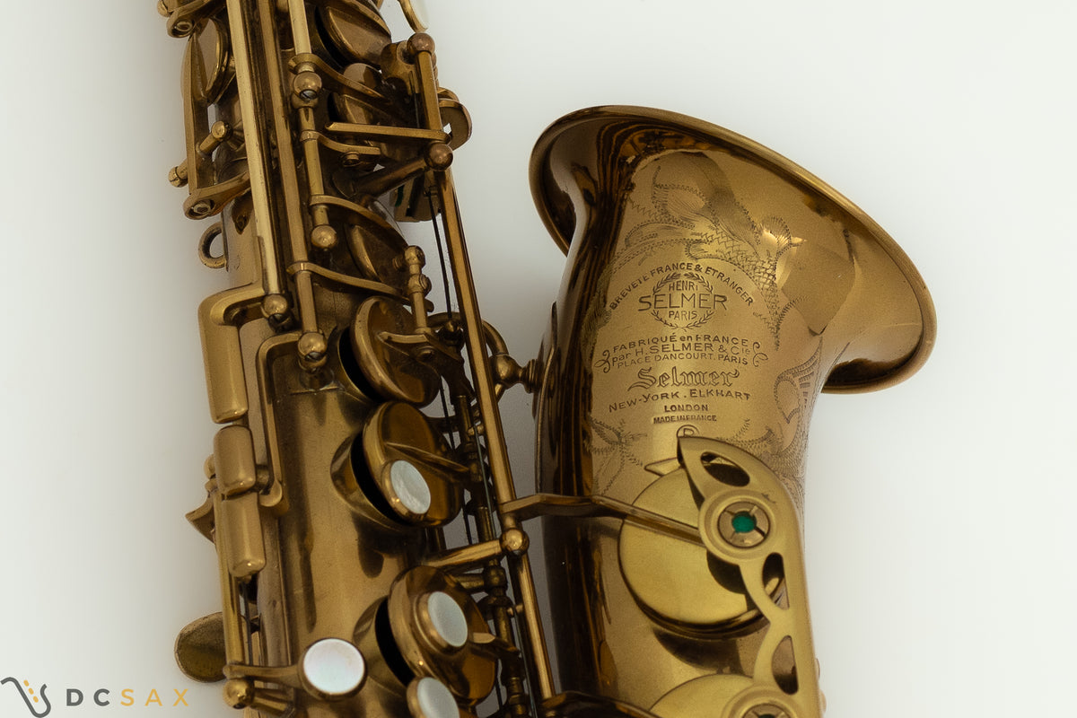 1957 70,xxx Selmer Mark VI Alto Saxophone, Video, Near Mint