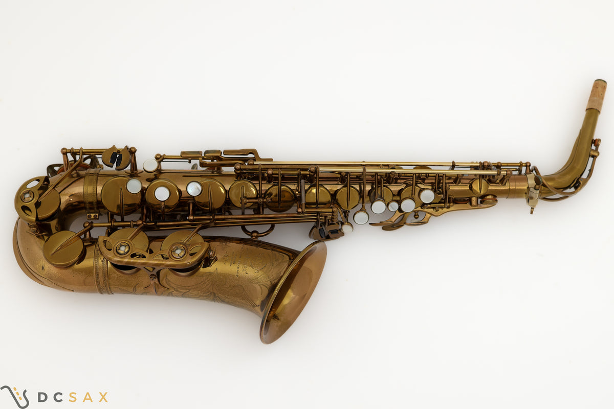 1965年製 Selmer Mark VI アルトサックス シリアル124,xxx、ニアミント、オリジナルラッカー、オーバーホール済み、動画あり