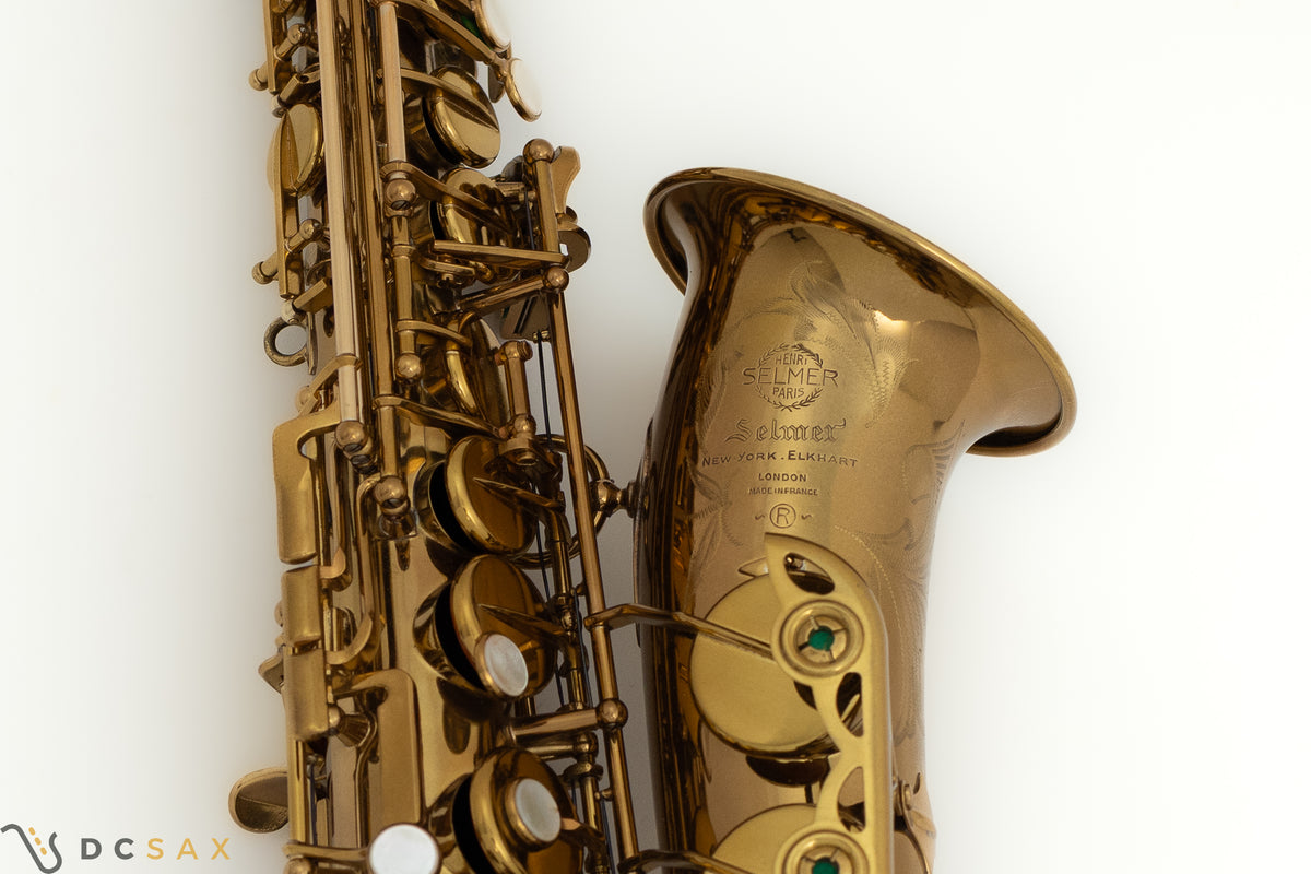 1965年製 セルマー マークVI アルトサックス シリアル127,xxx、ニアミント品、ハイF#キー付き、必見!