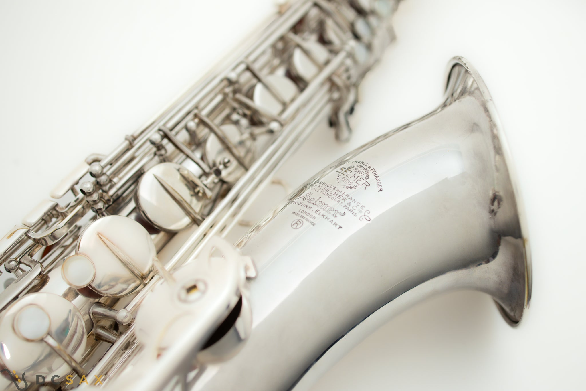1956 68,xxx Selmer Mark VI Tenor Saxohpone, Silver Plated, High F#, Video